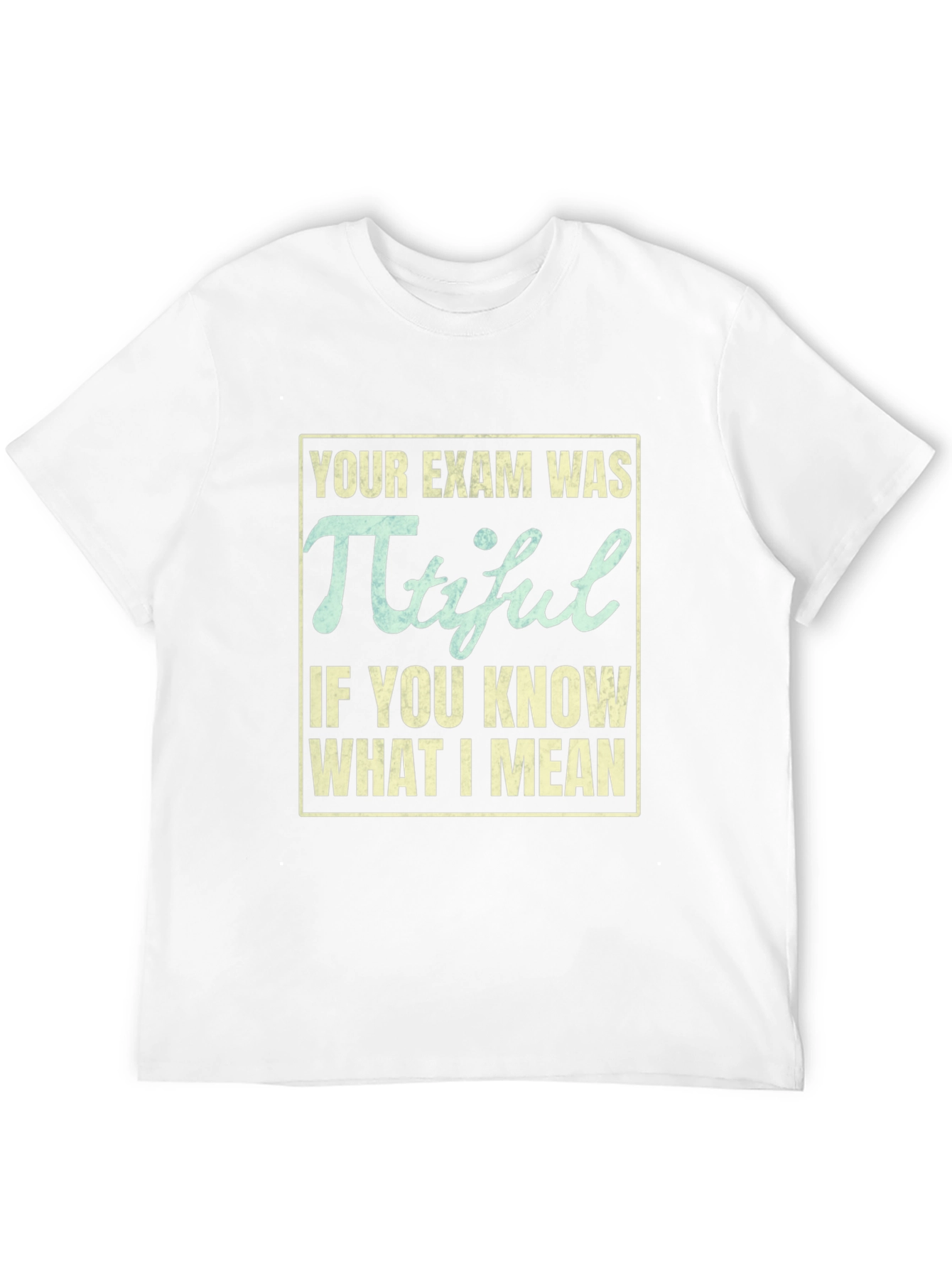 Pi-tiful Math Pun T-Shirt - Funny Exam Tee