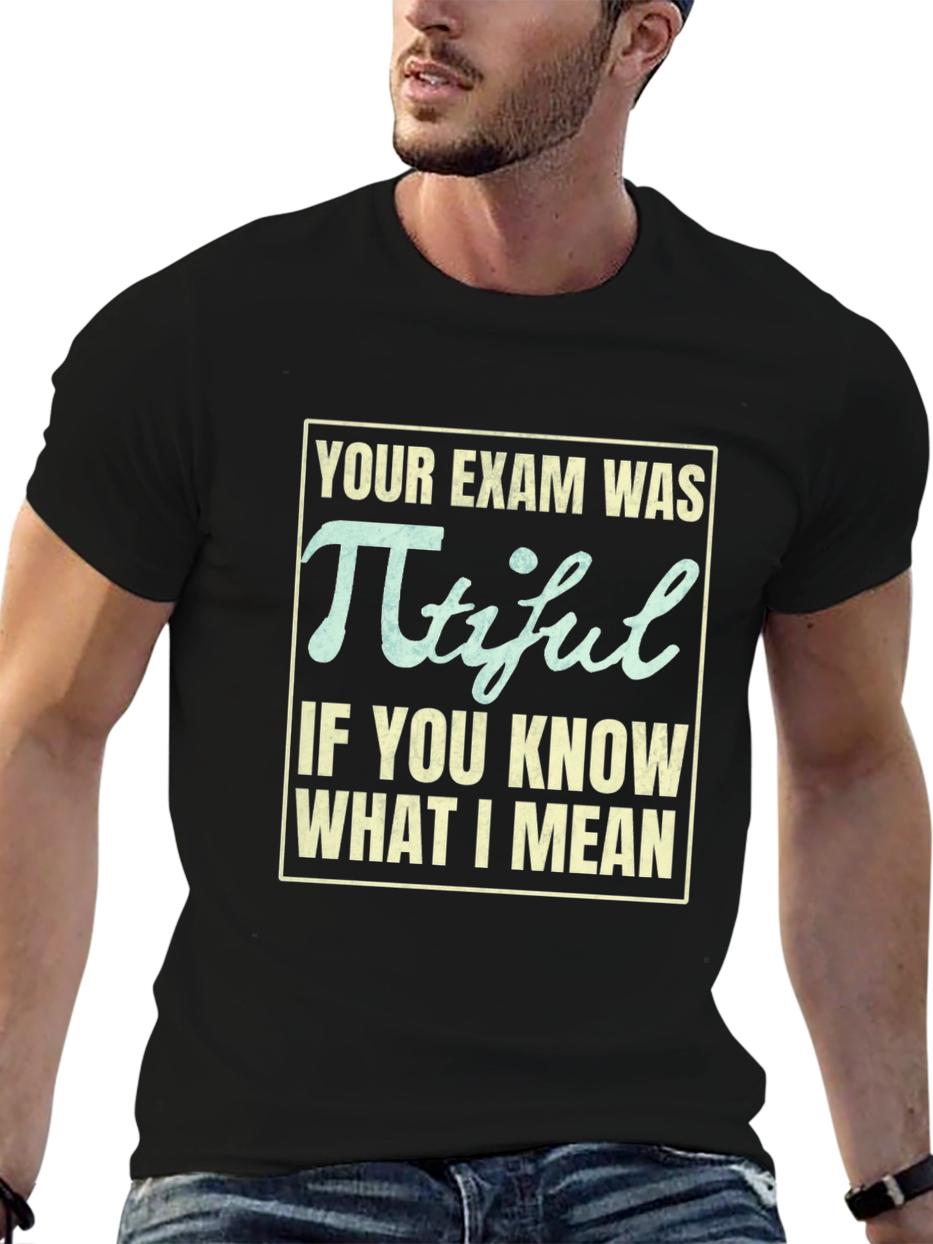Pi-tiful Math Pun T-Shirt - Funny Exam Tee