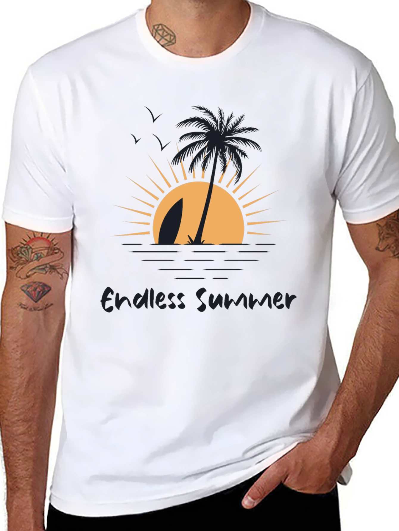 Endless Summer Graphic Tee - Beach Vibes