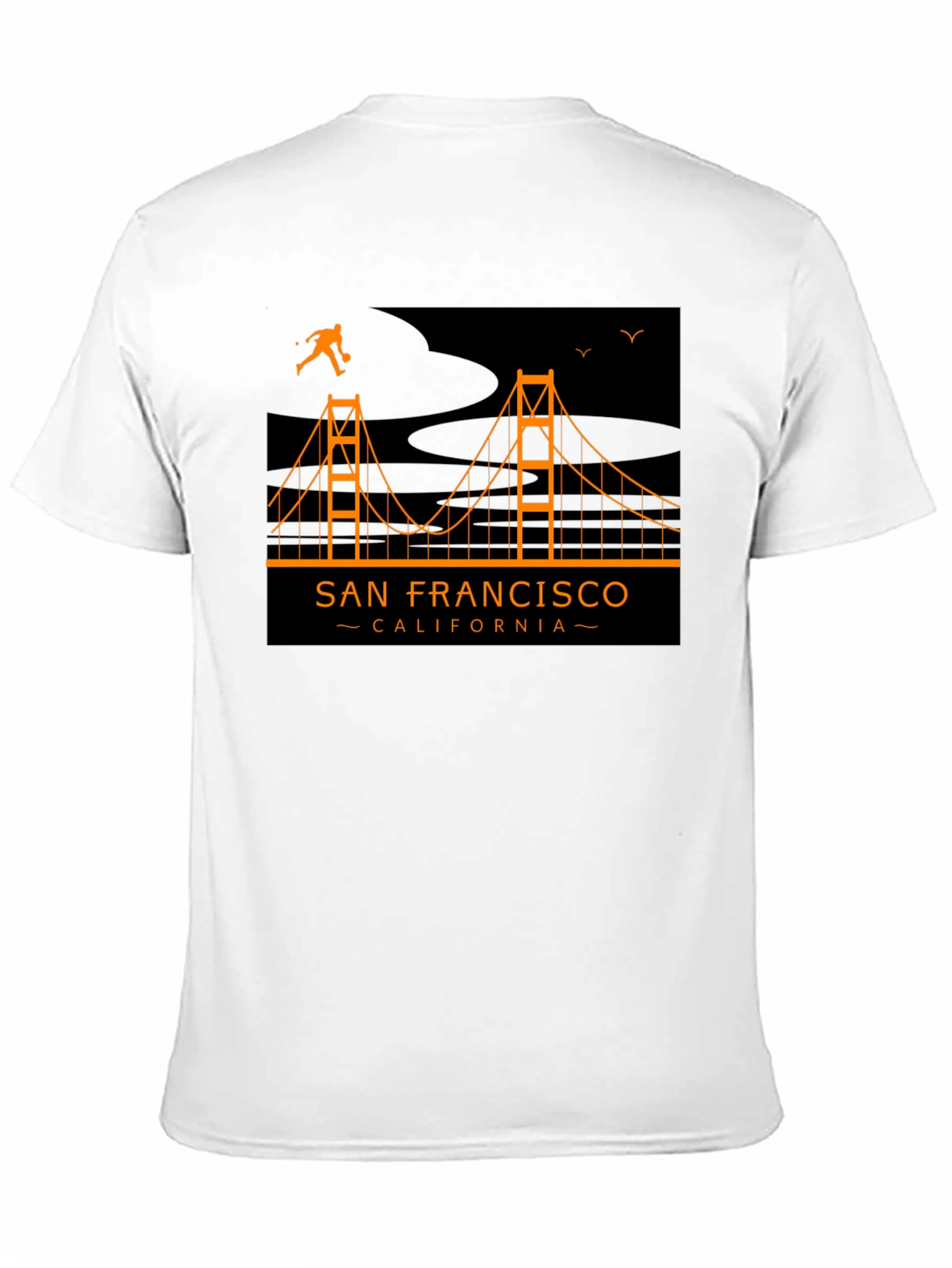 San Francisco Bridge Graphic Tee - Black