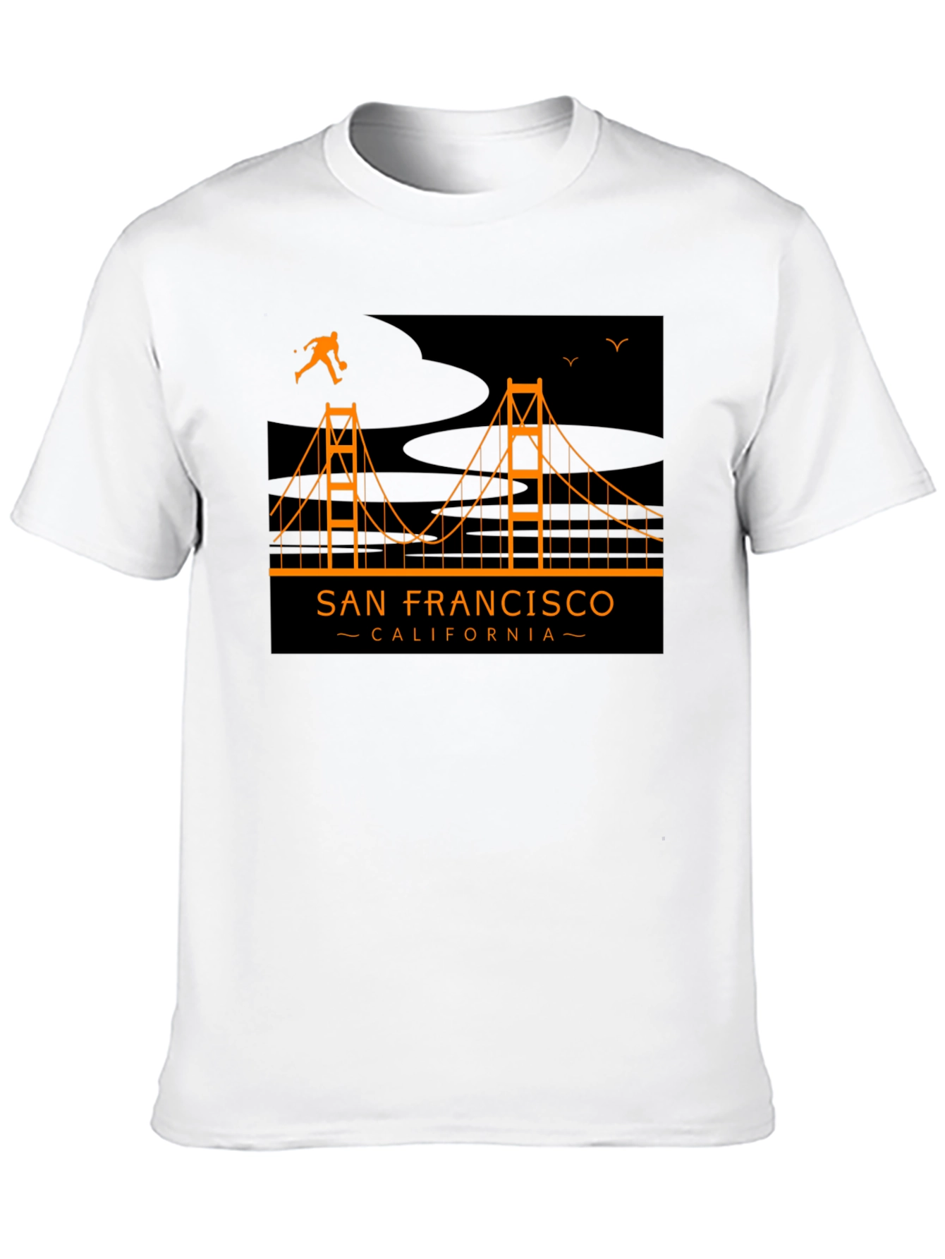 San Francisco Bridge Graphic Tee - Black