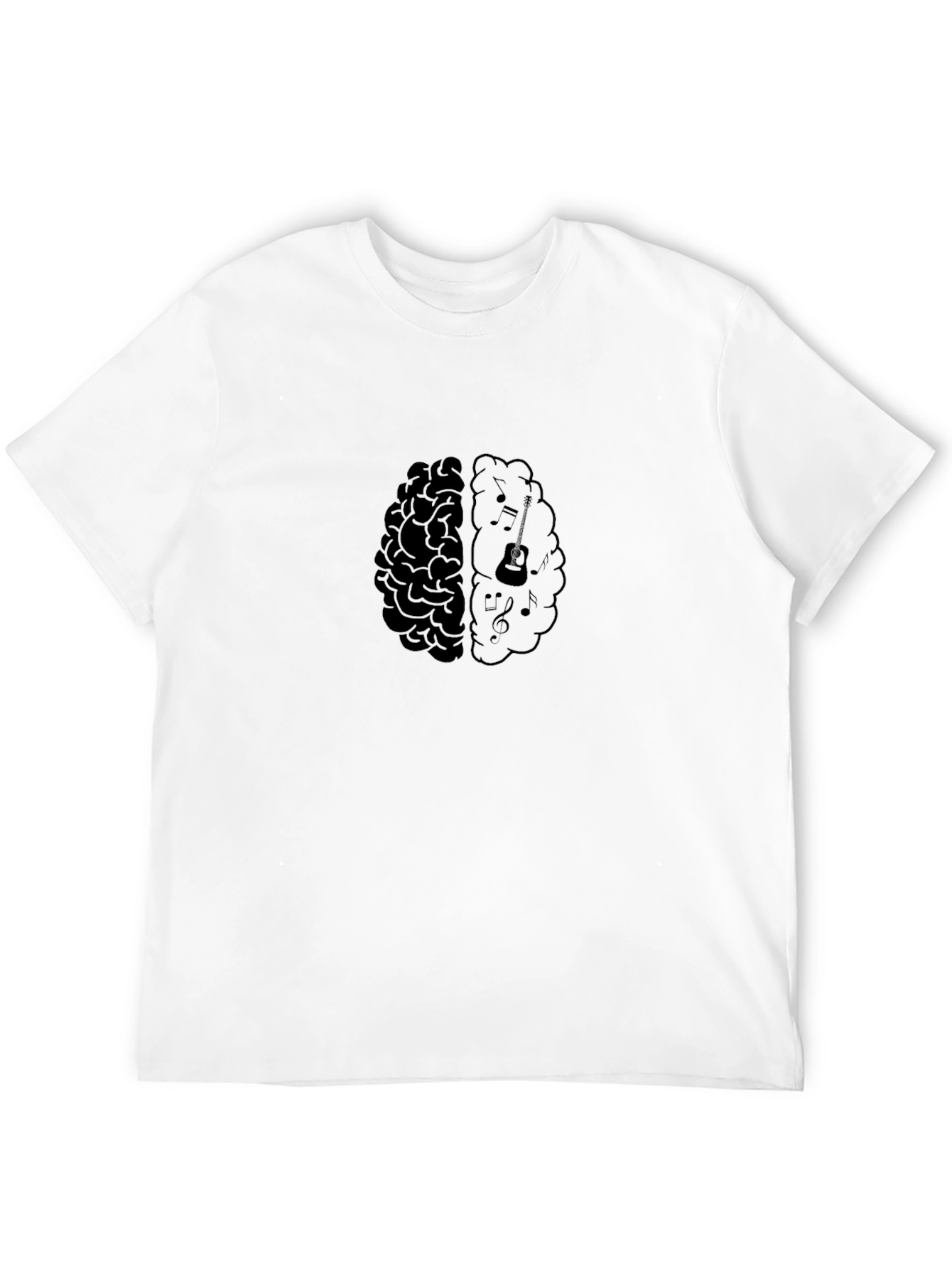 Brain Music T-Shirt - Black