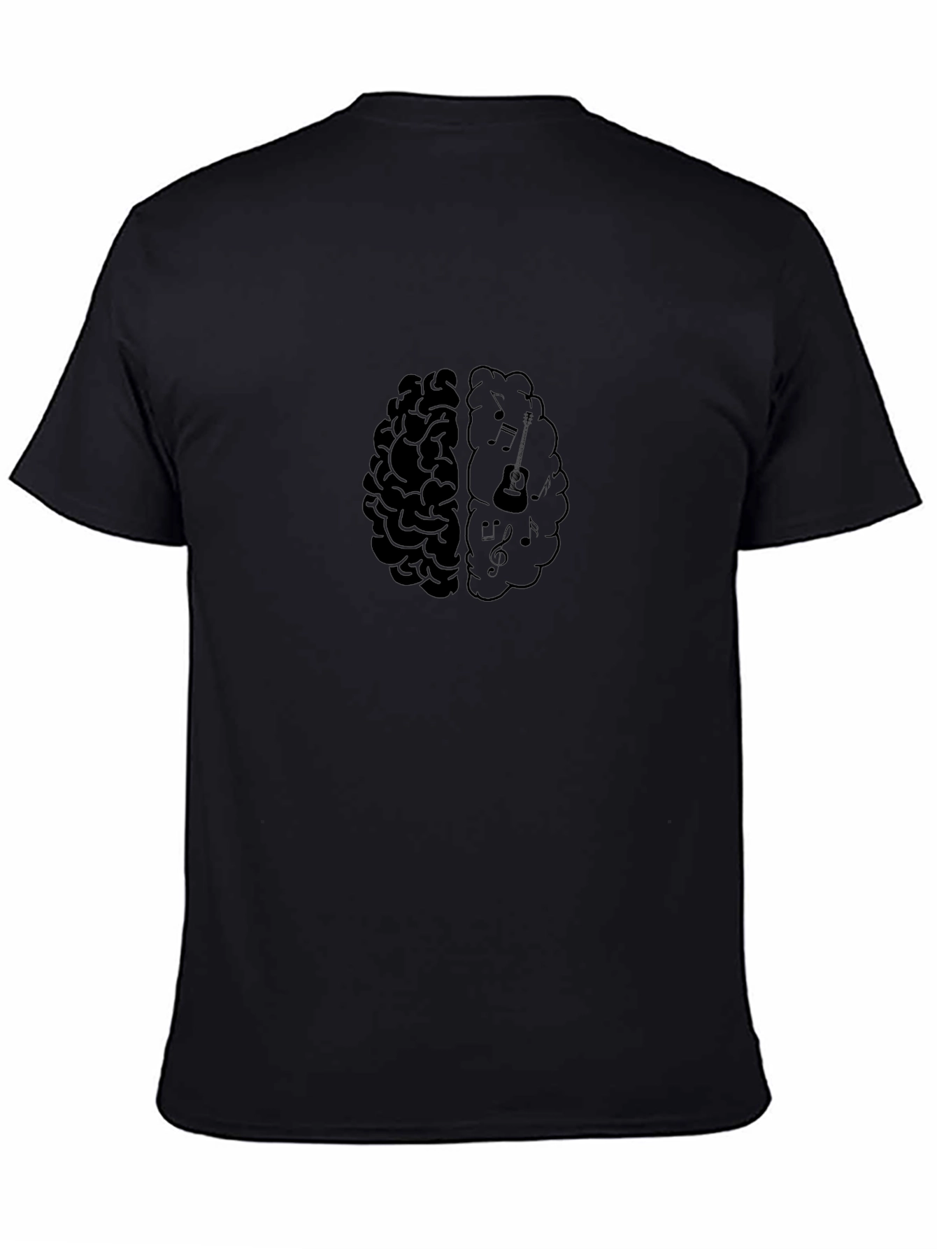 Brain Music T-Shirt - Black