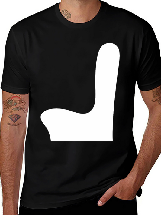 Modern Art Black Tee