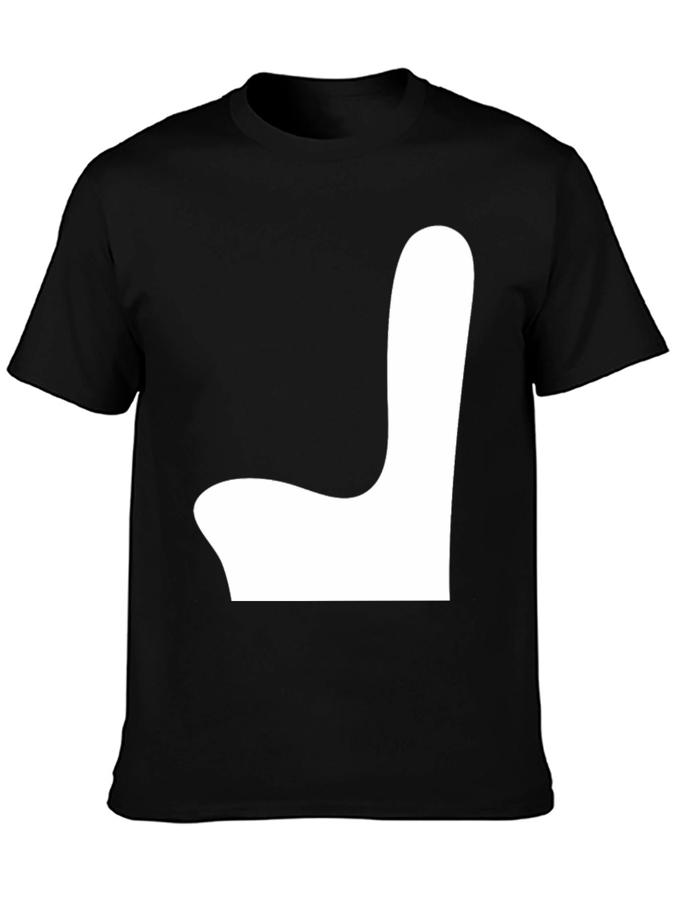 Modern Art Black Tee