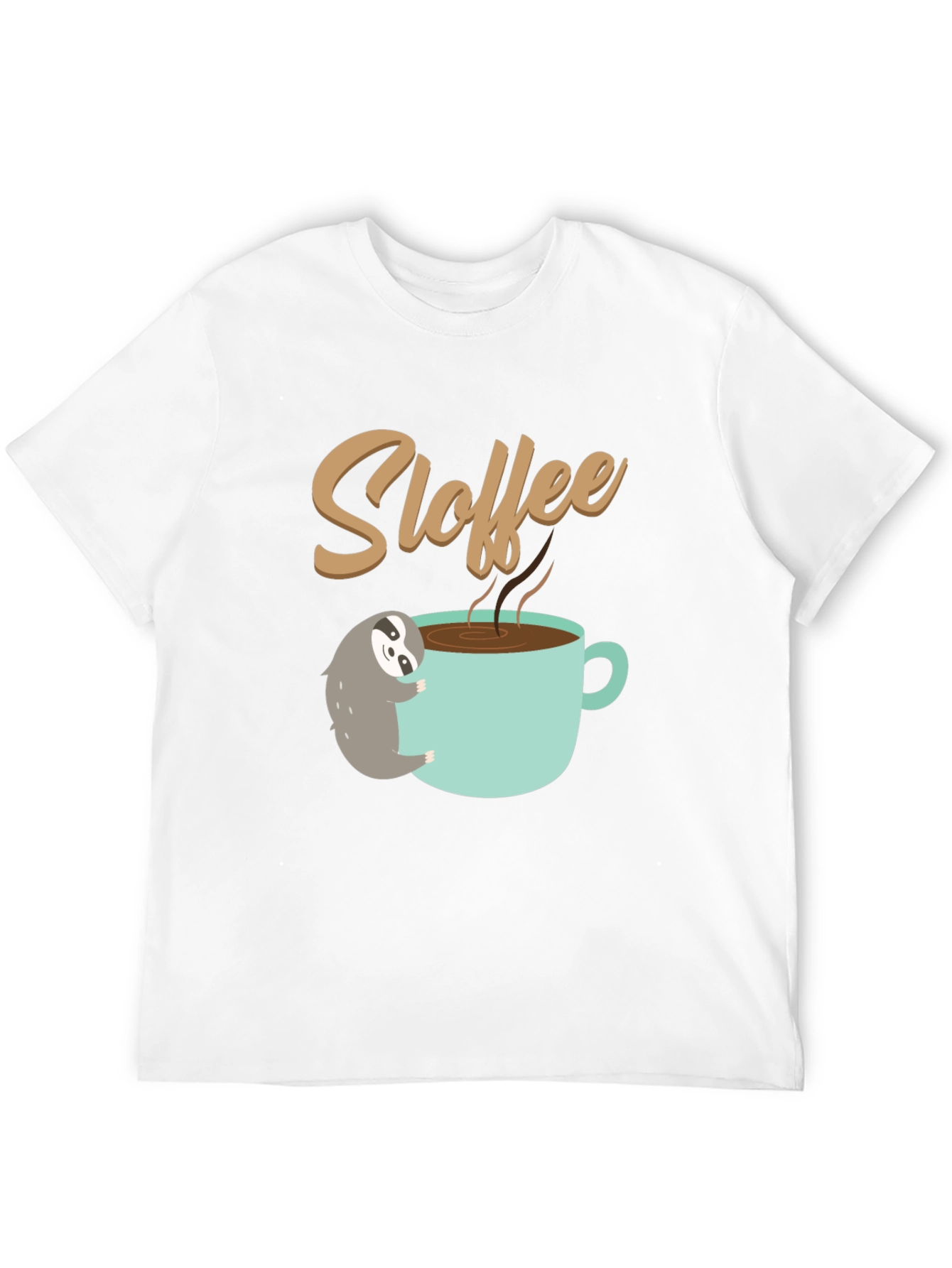 Sloffee Sloth & Coffee Lovers Tee