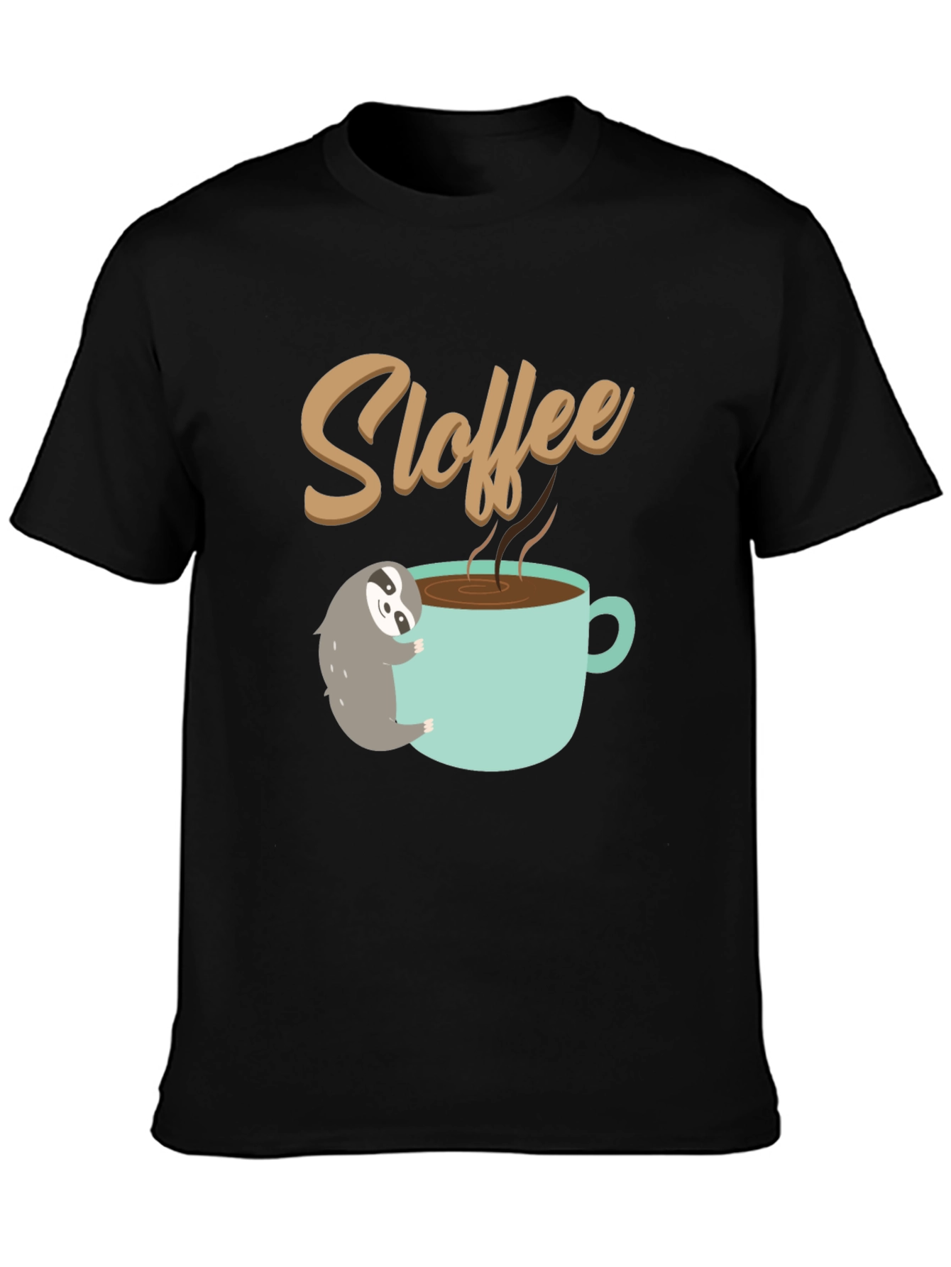 Sloffee Sloth & Coffee Lovers Tee