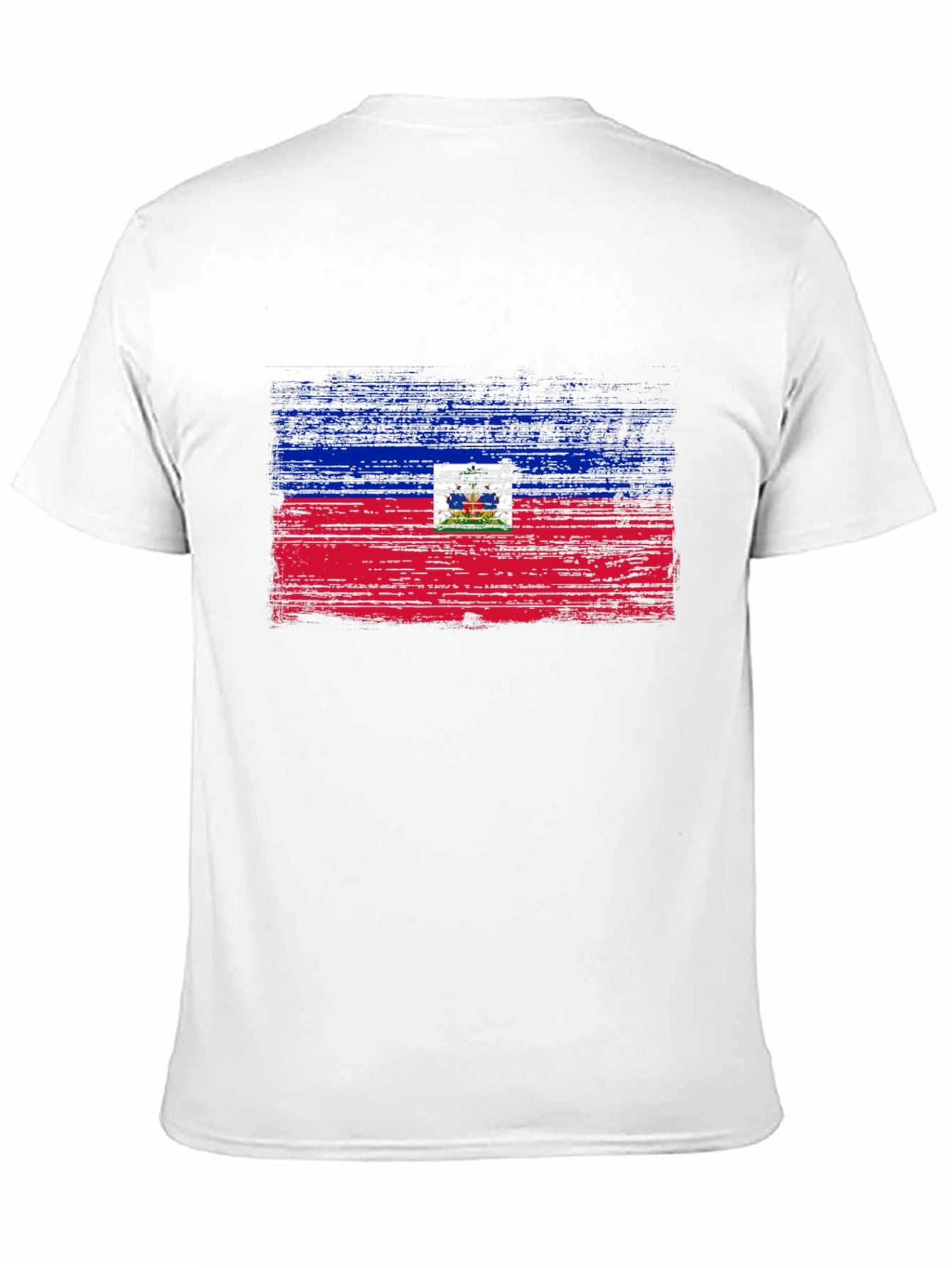 Haiti Flag T-Shirt - Distressed Design