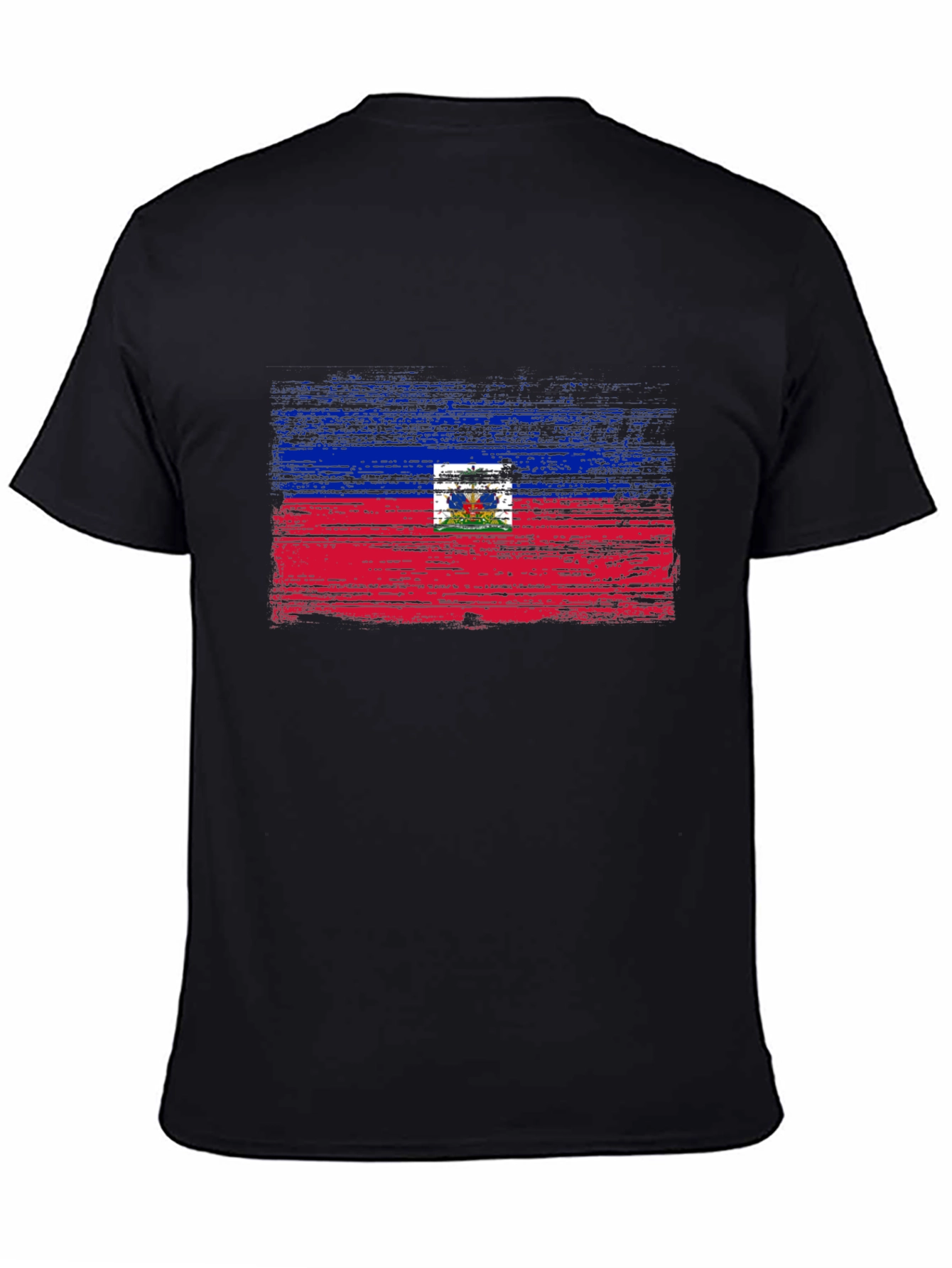 Haiti Flag T-Shirt - Distressed Design