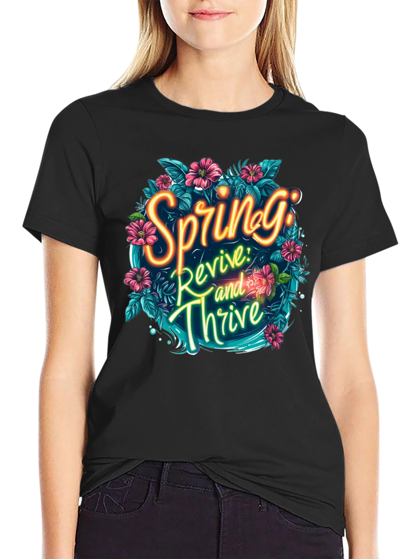 Spring Revive & Thrive Graphic Tee