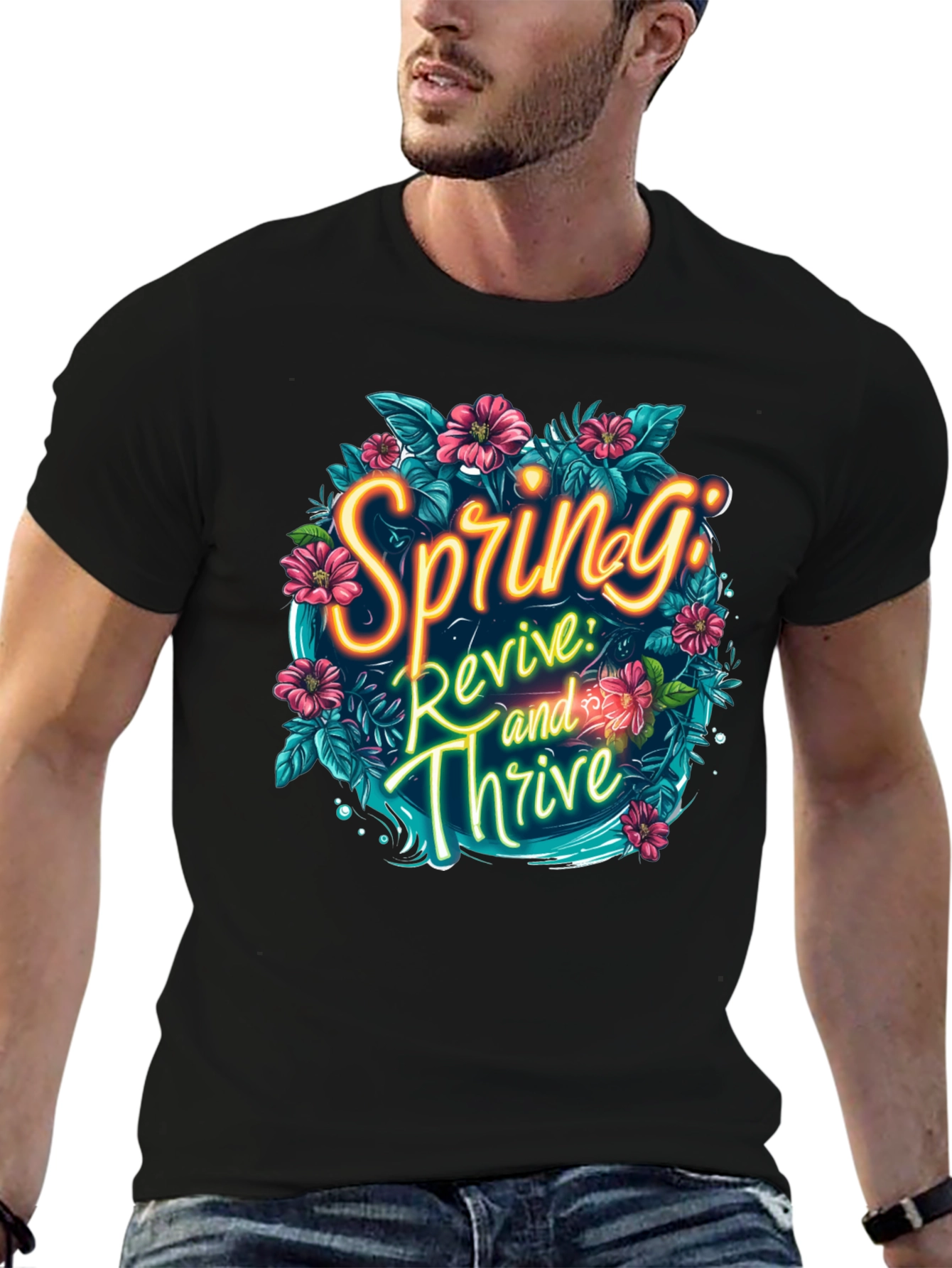 Spring Revive & Thrive Graphic Tee