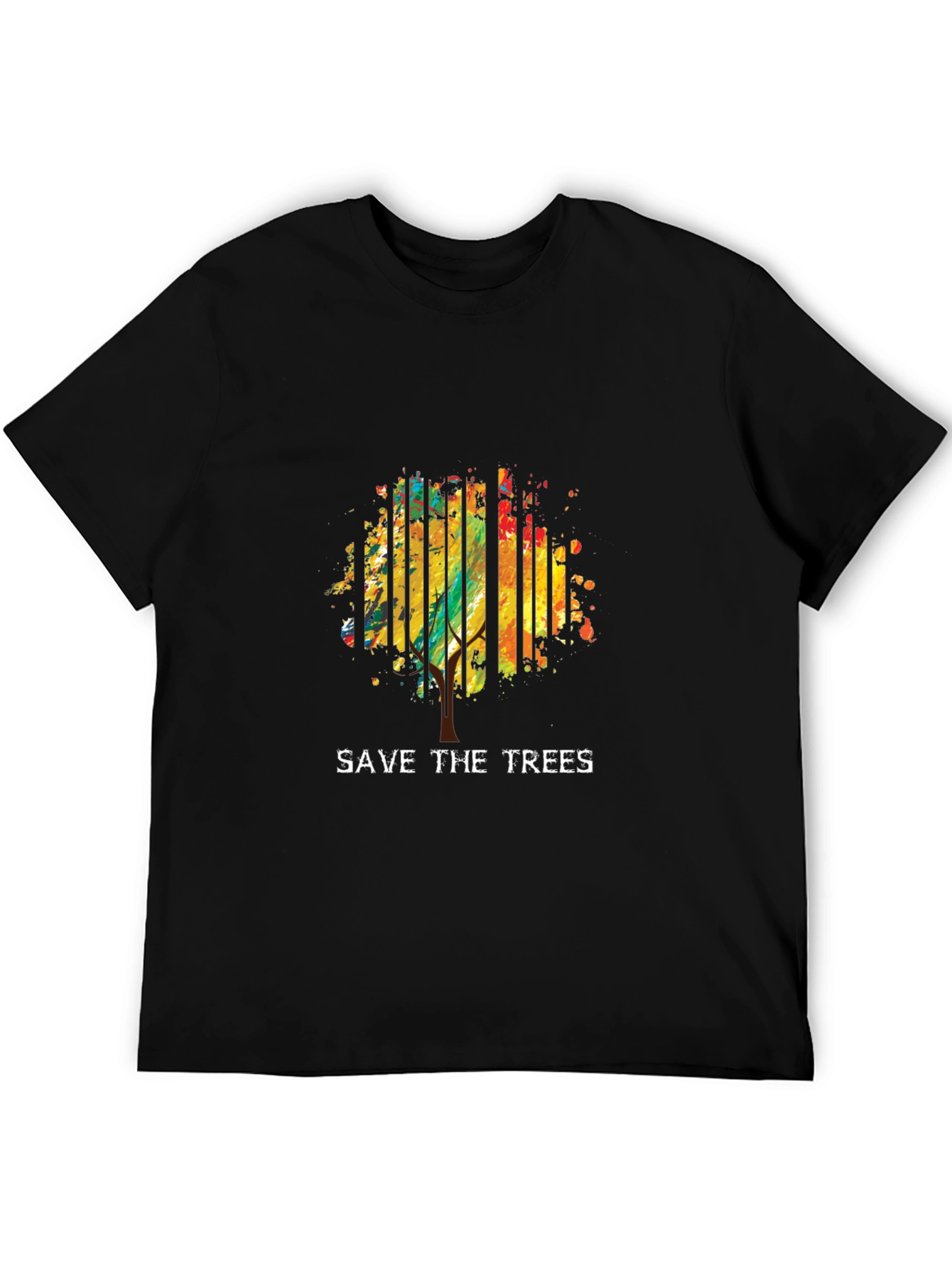 Save the Trees Graphic Tee - Earth Friendly Design