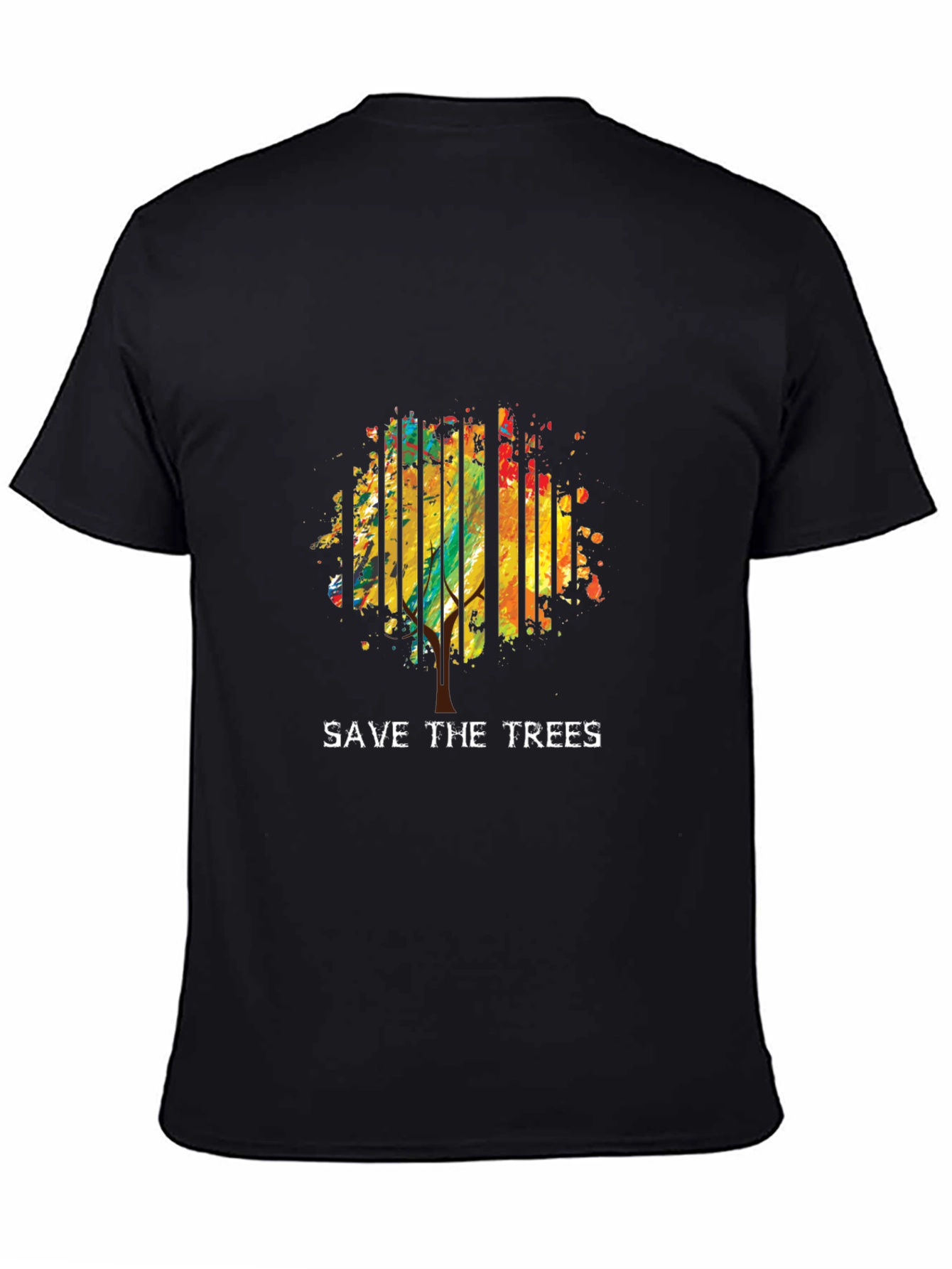 Save the Trees Graphic Tee - Earth Friendly Design
