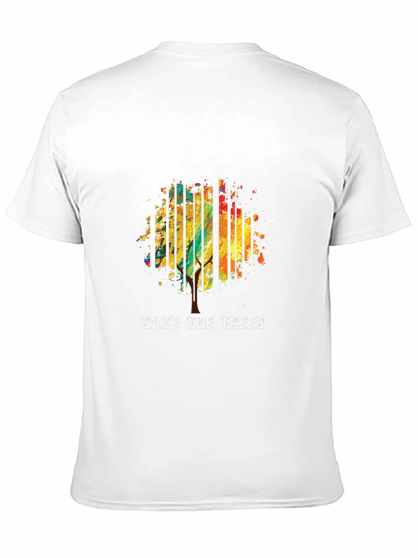 Save the Trees Graphic Tee - Earth Friendly Design