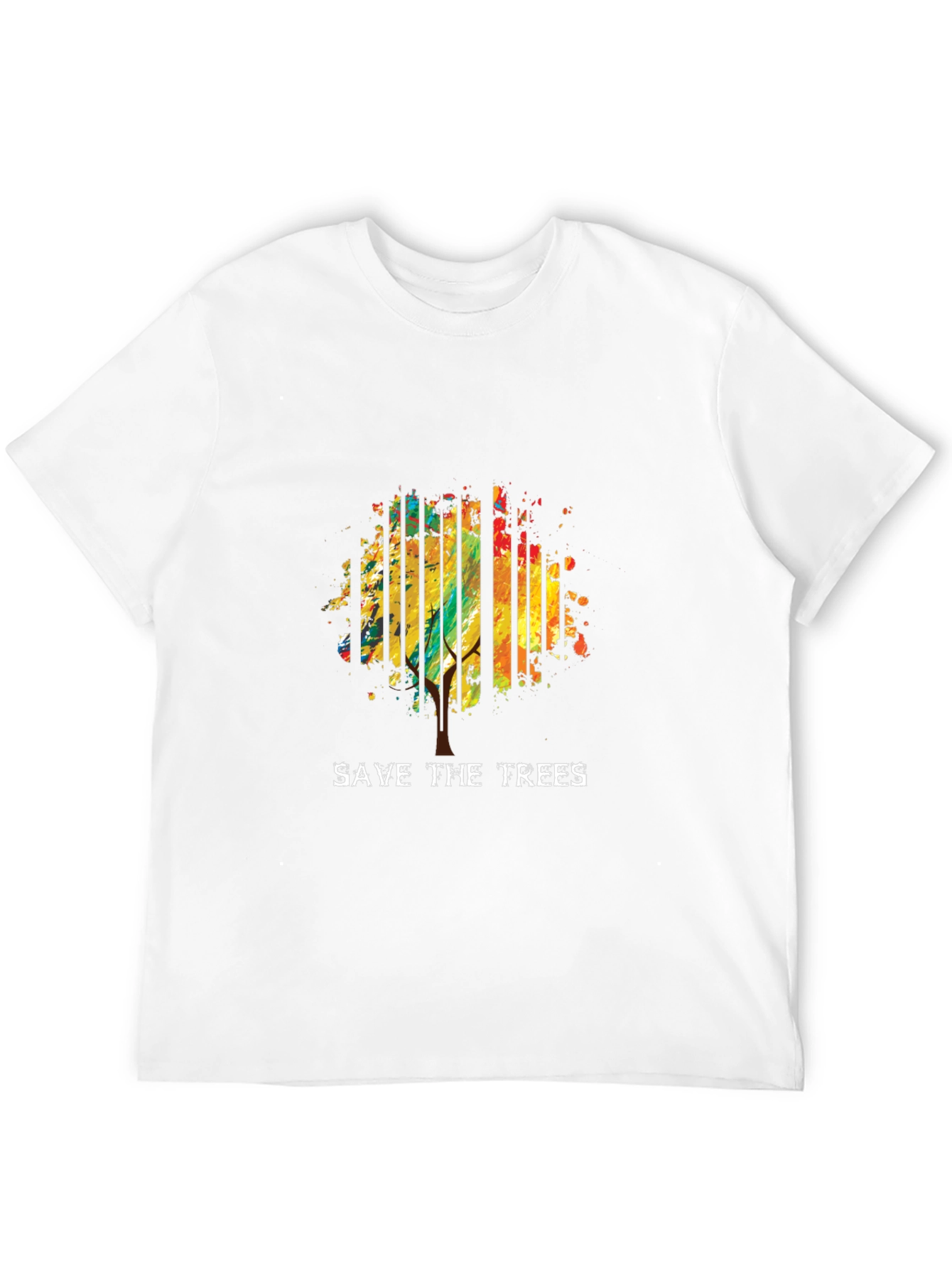 Save the Trees Graphic Tee - Earth Friendly Design