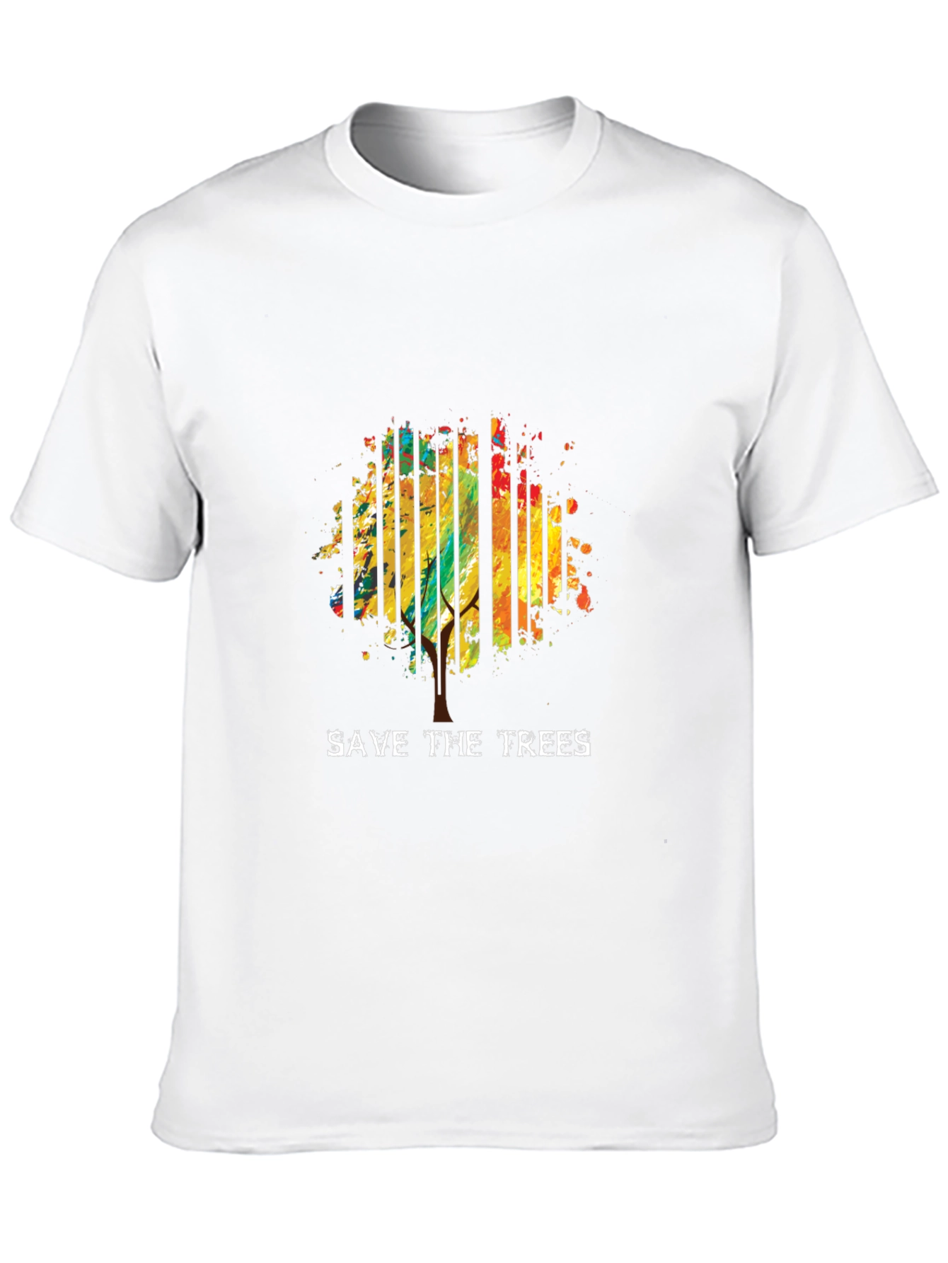 Save the Trees Graphic Tee - Earth Friendly Design