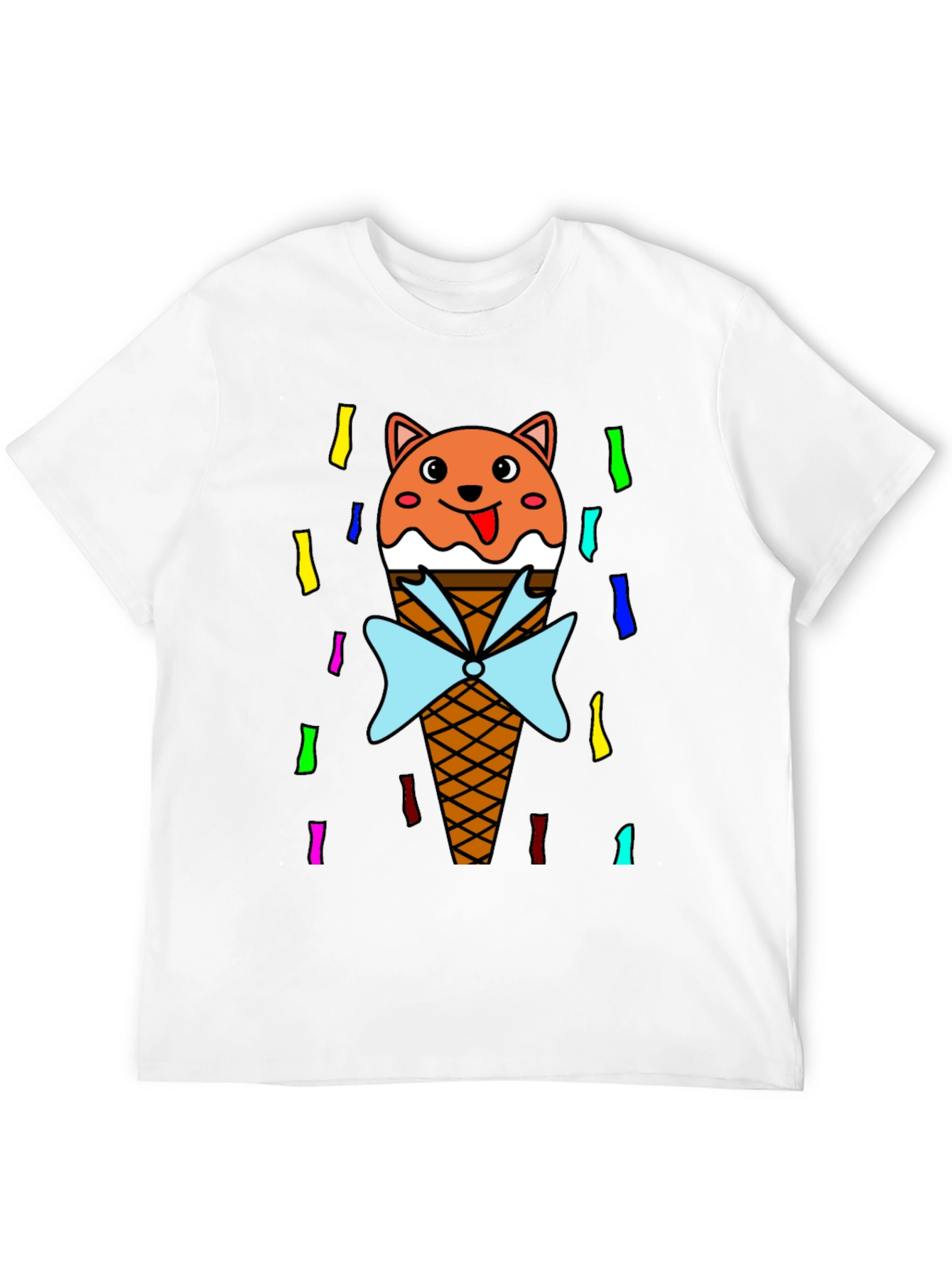 Cat Ice Cream Cone T-Shirt