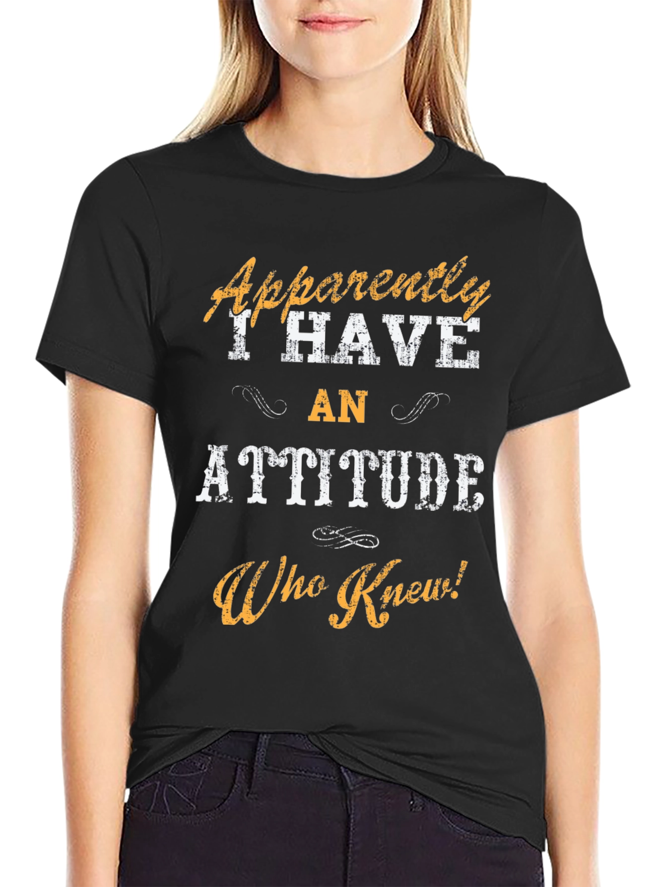 Attitude T-Shirt: Funny Sarcastic Mens Tee