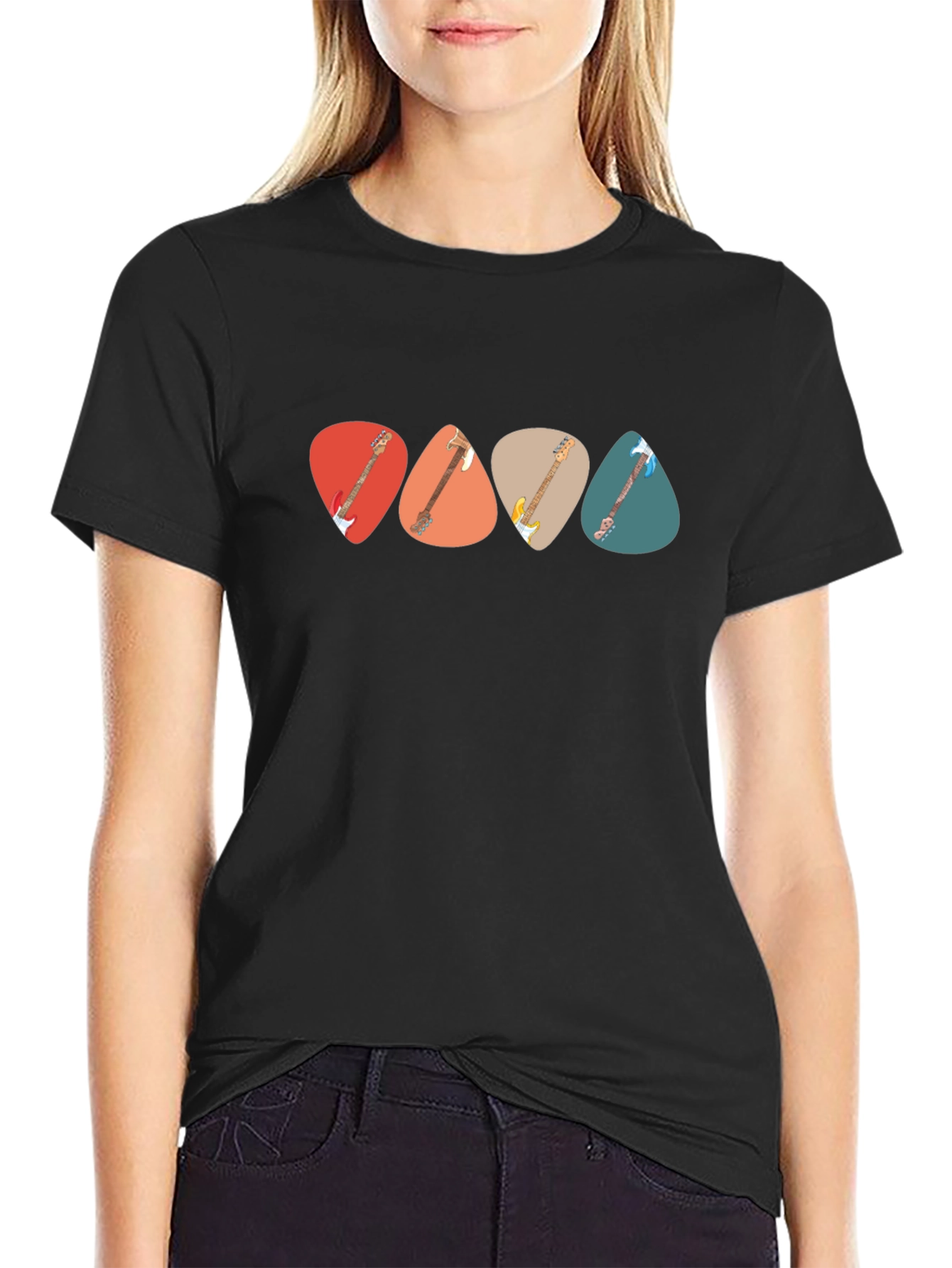 Guitar Pick T-Shirt - Music Lover Tee