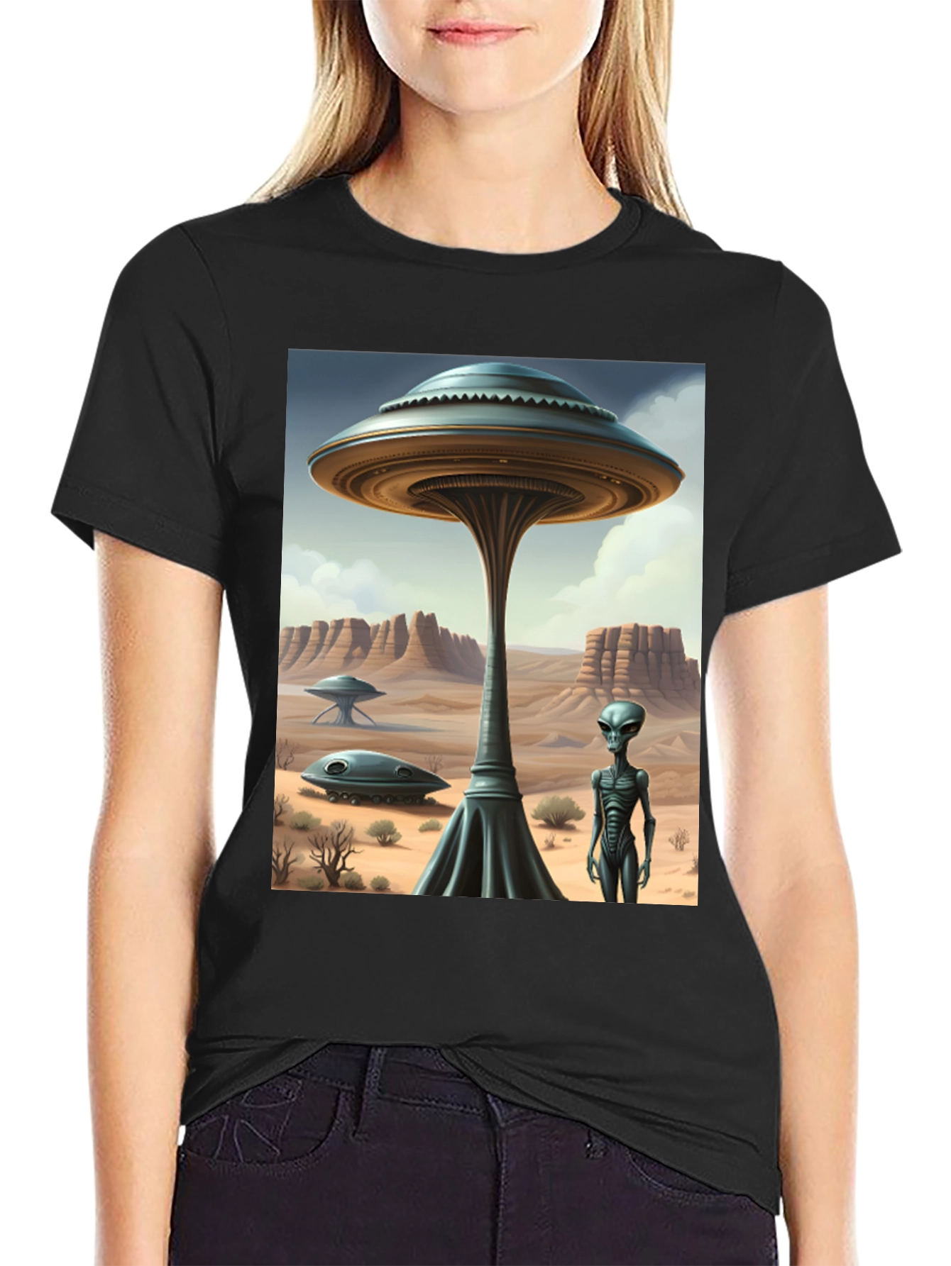 Alien Encounter Graphic Tee