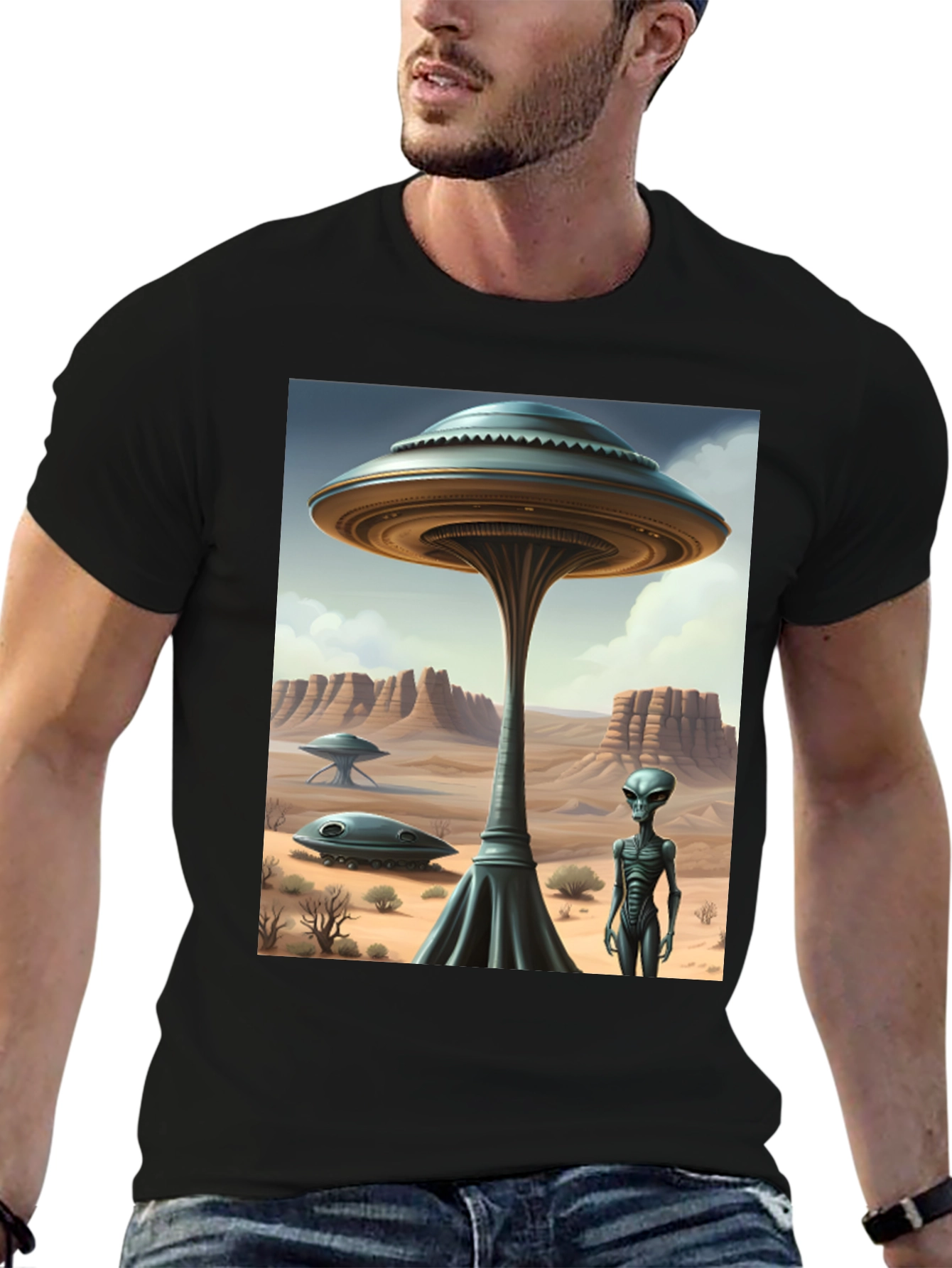 Alien Encounter Graphic Tee