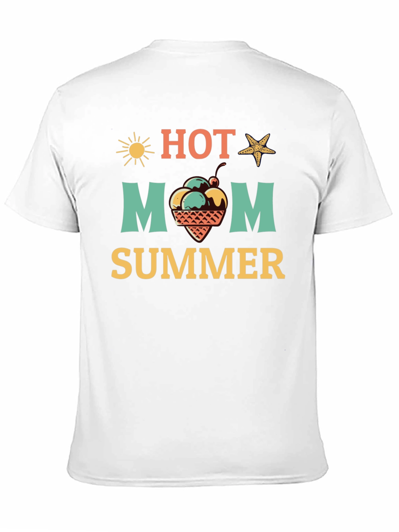Hot Mom Summer Graphic T-Shirt