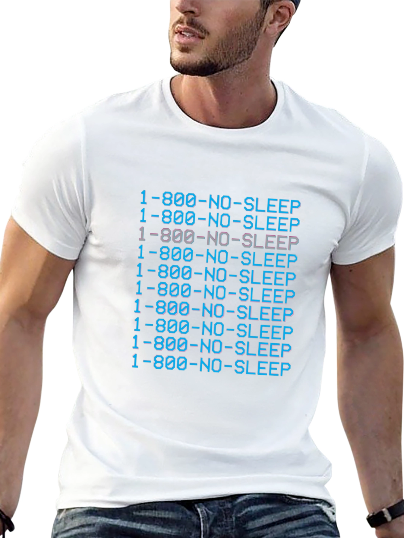 1-800-NO-SLEEP Graphic Tee