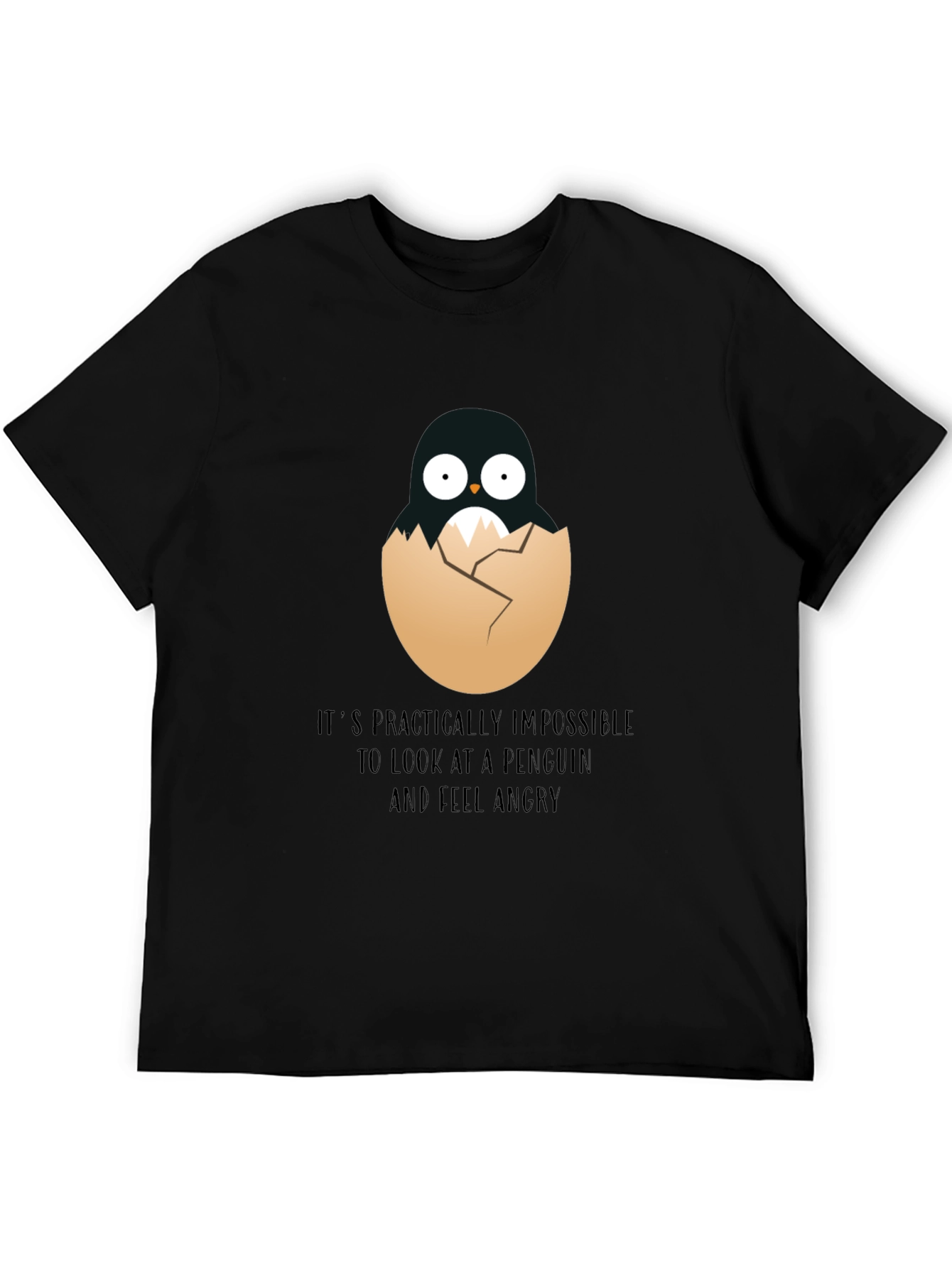 Penguin Hatchling T-Shirt - Impossible to Feel Angry
