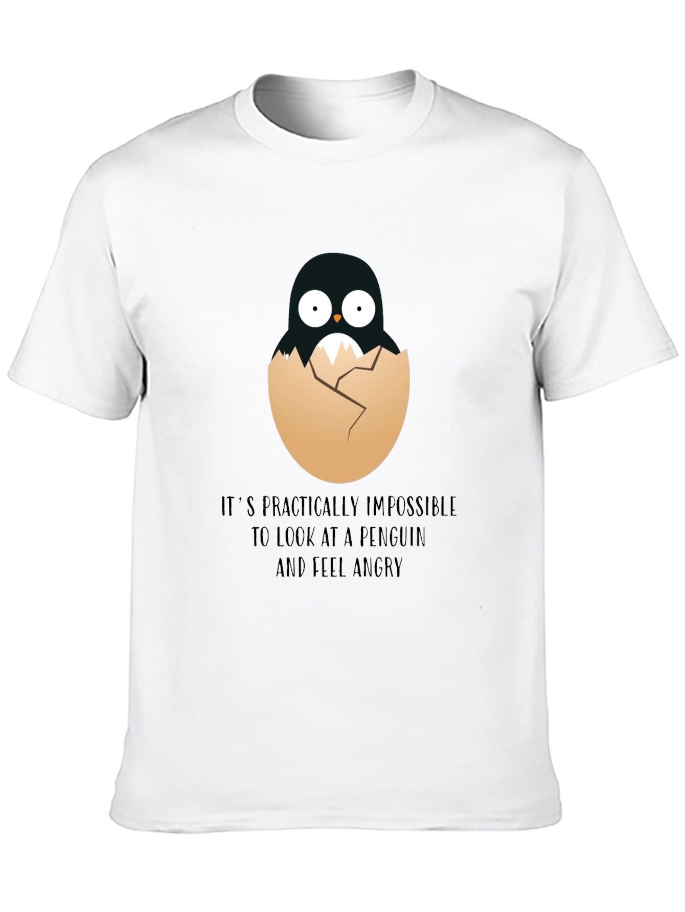 Penguin Hatchling T-Shirt - Impossible to Feel Angry