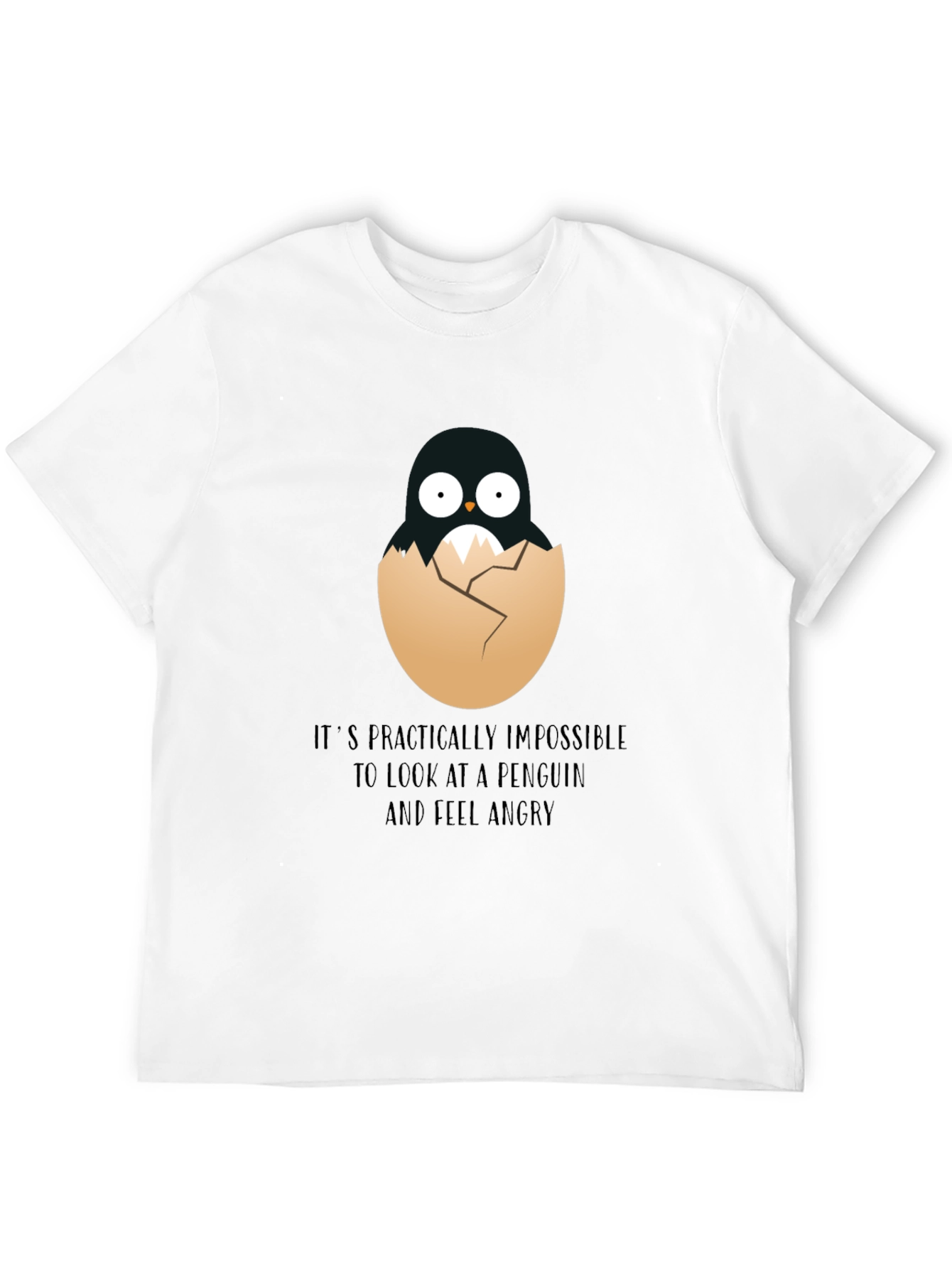 Penguin Hatchling T-Shirt - Impossible to Feel Angry