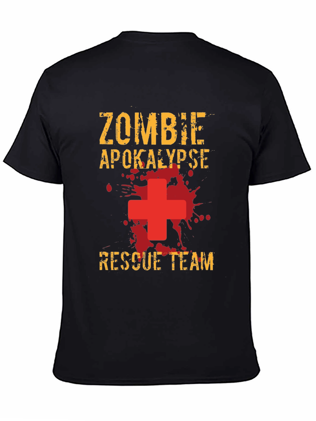 Zombie Apocalypse Rescue Team Graphic T-Shirt