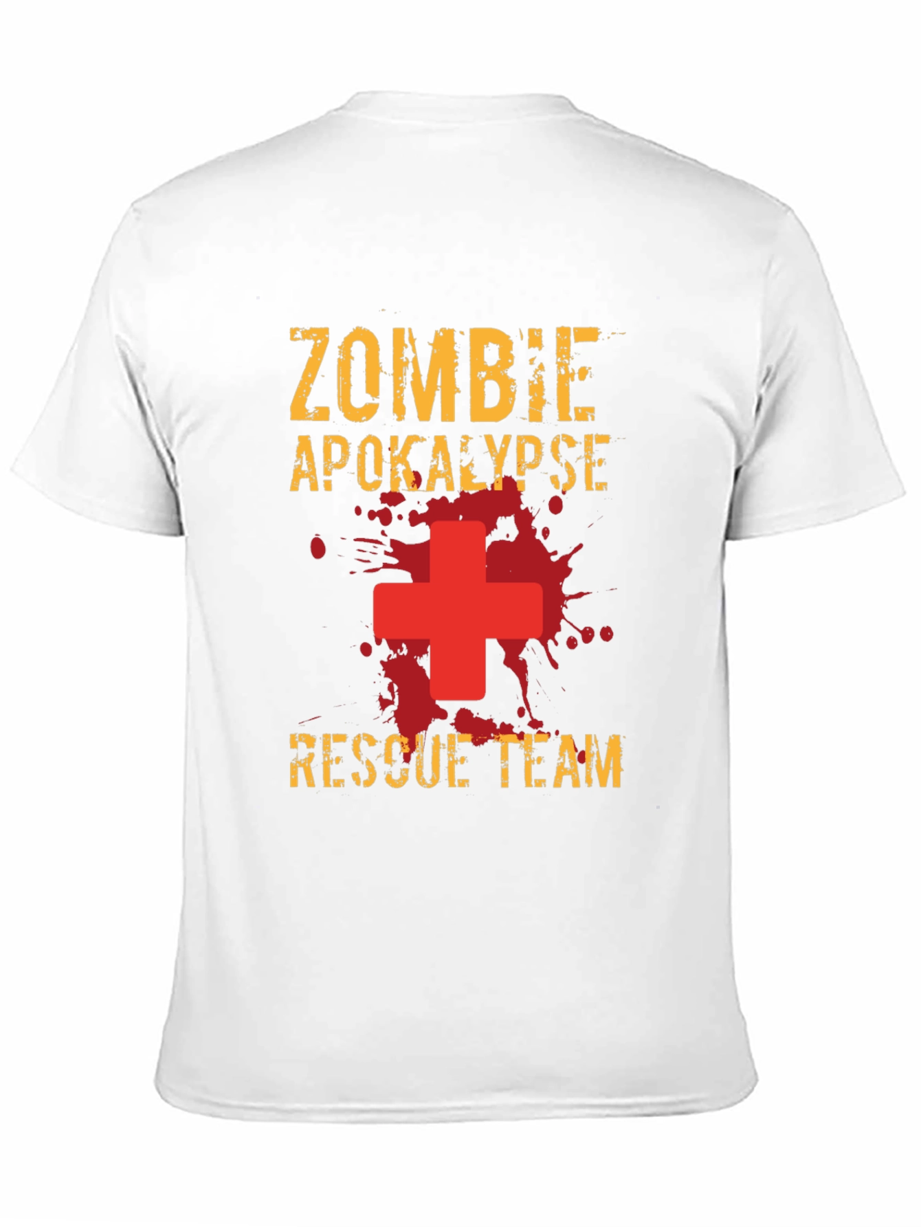 Zombie Apocalypse Rescue Team Graphic T-Shirt