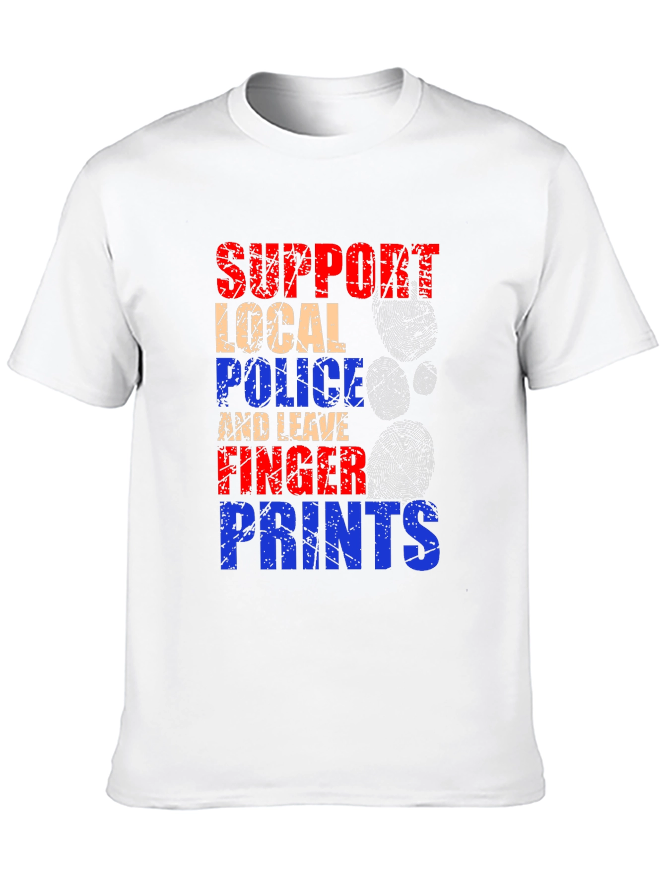 Support Local Police Graphic T-Shirt