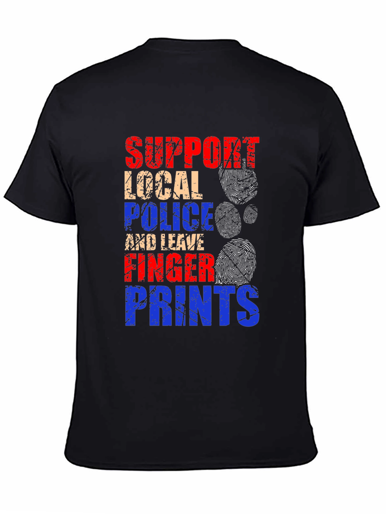 Support Local Police Graphic T-Shirt