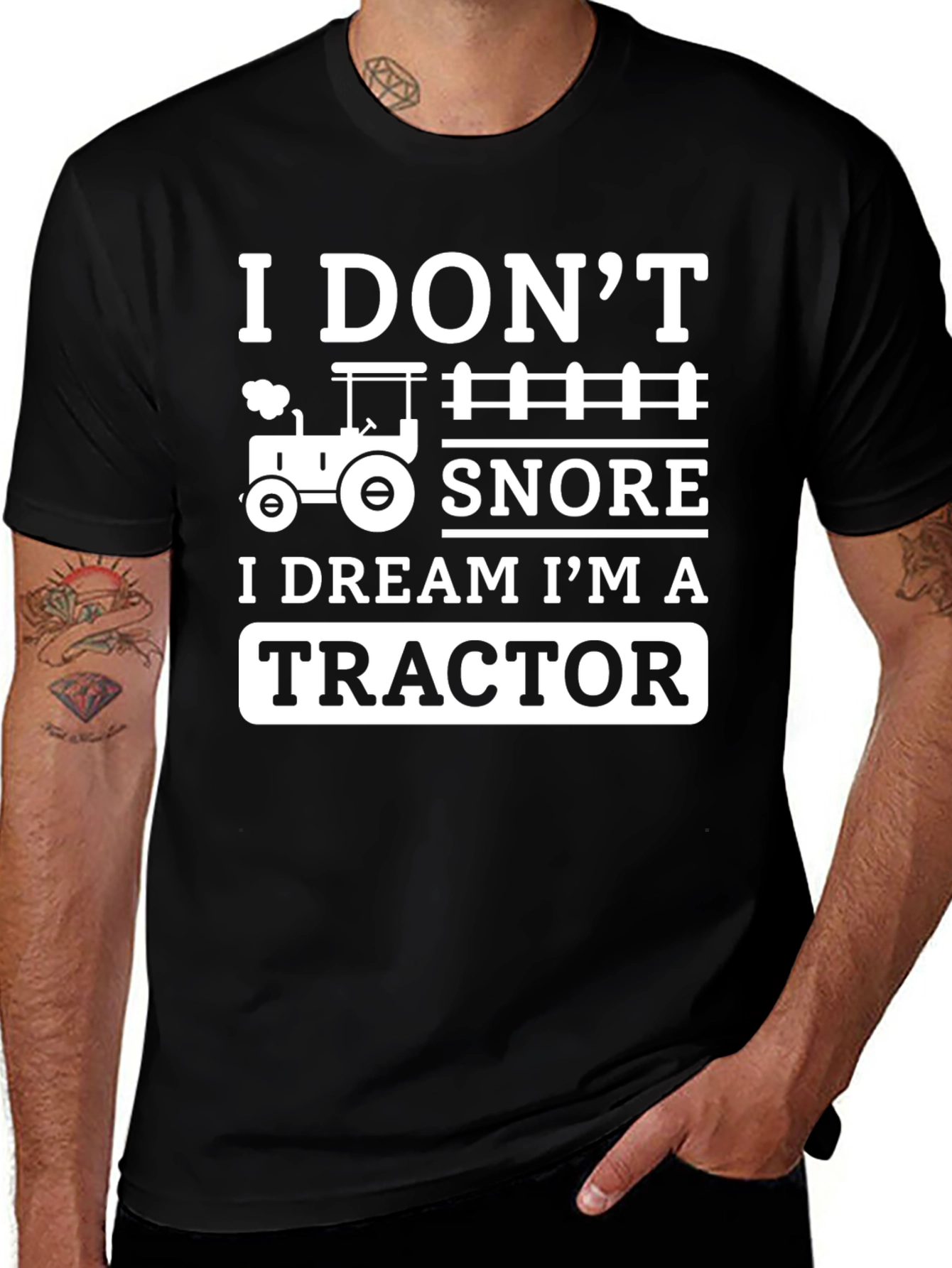 I Dream Im a Tractor T-Shirt