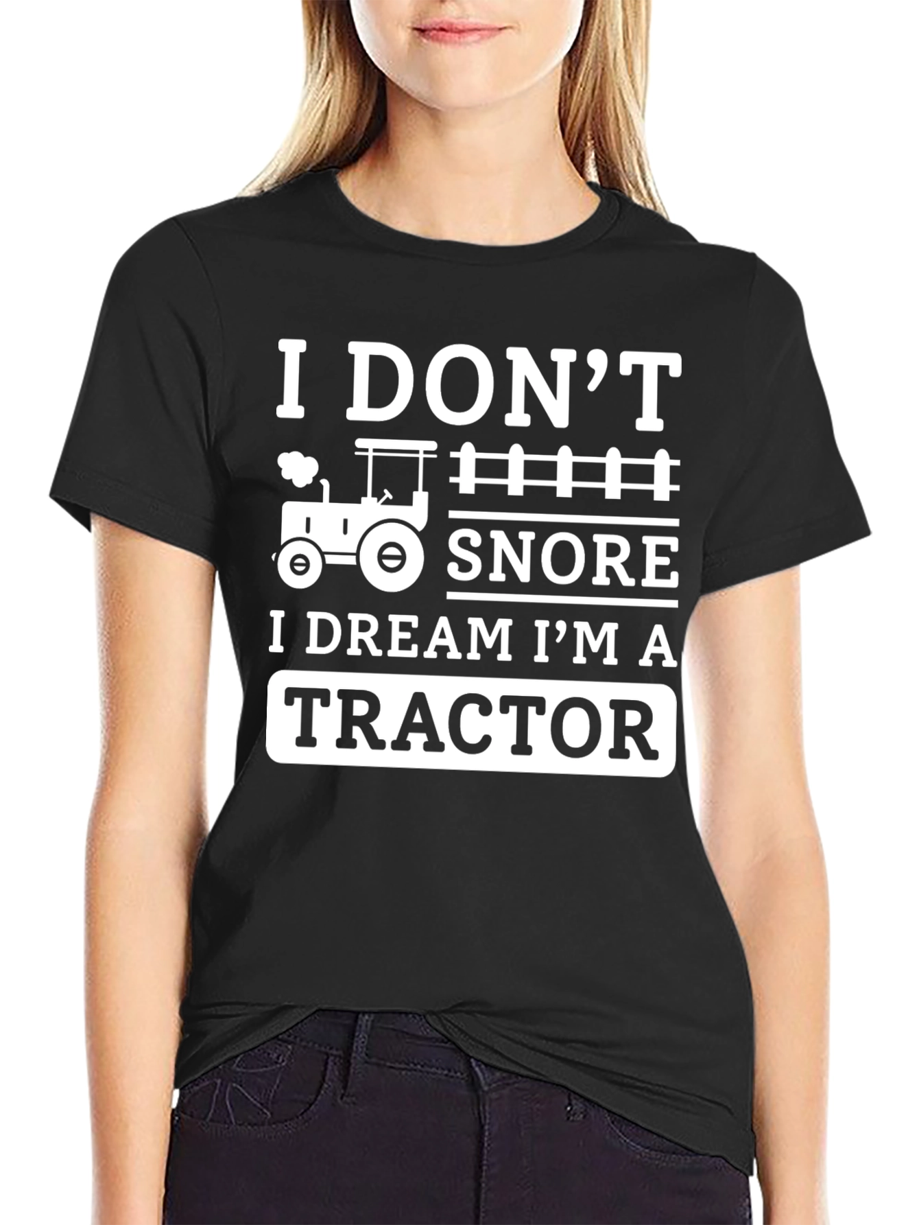 I Dream Im a Tractor T-Shirt