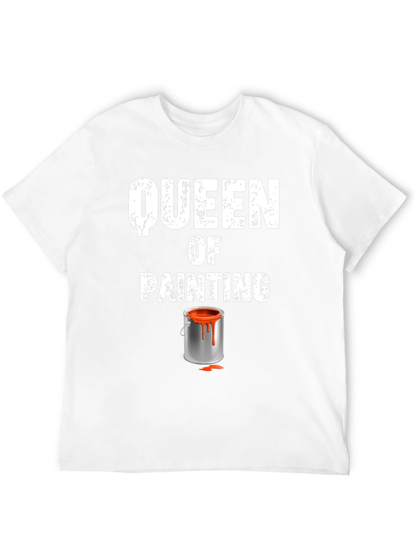 Queen of Painting Graphic T-Shirt - Black