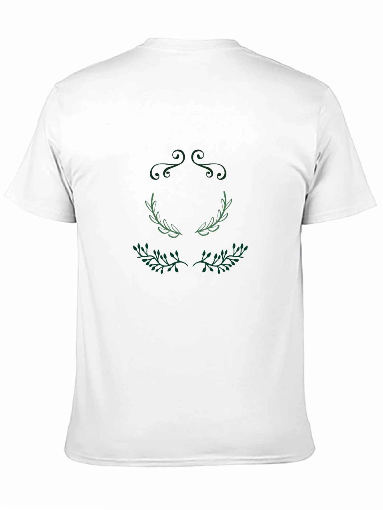 Botanical Laurel Wreath Graphic Tee