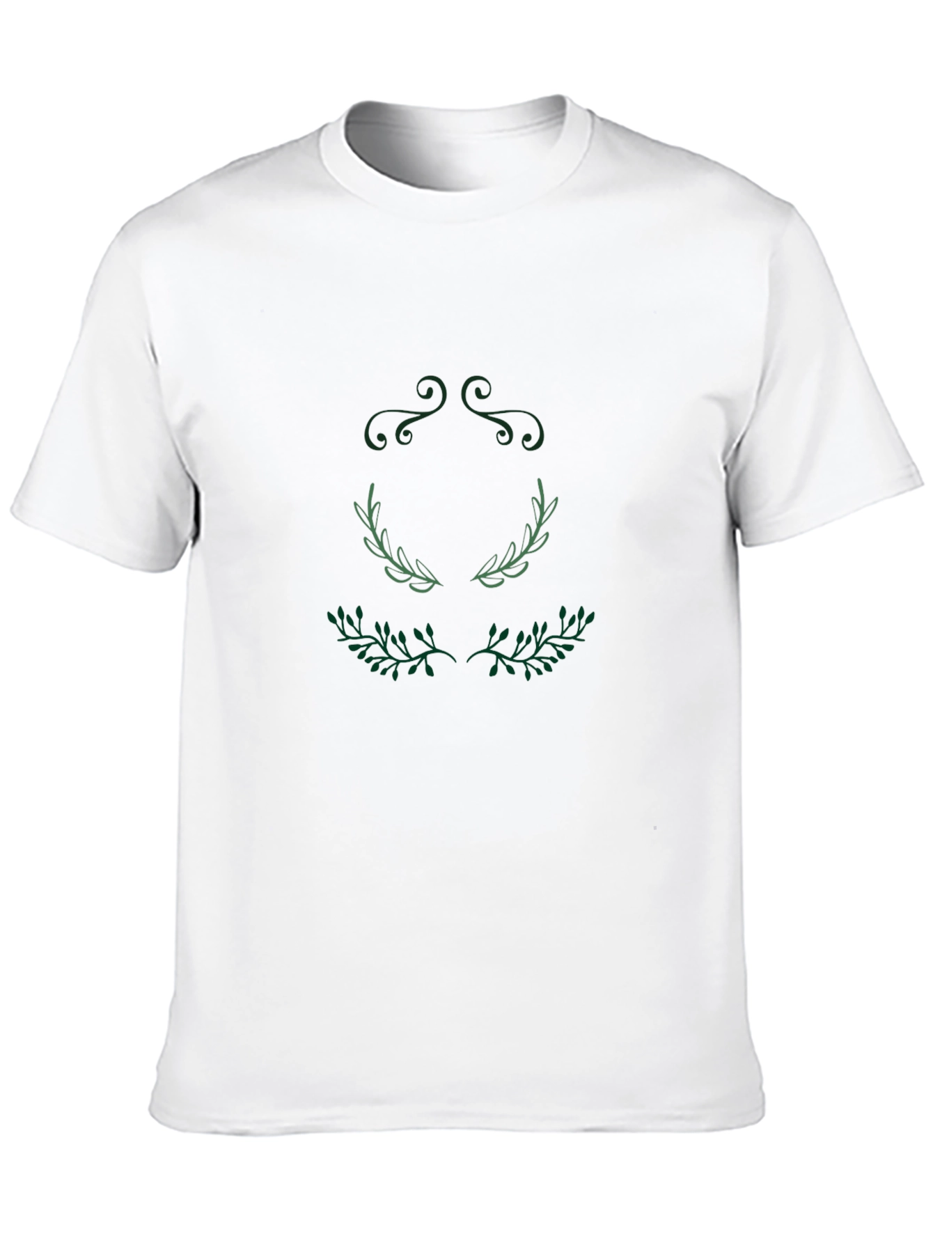 Botanical Laurel Wreath Graphic Tee