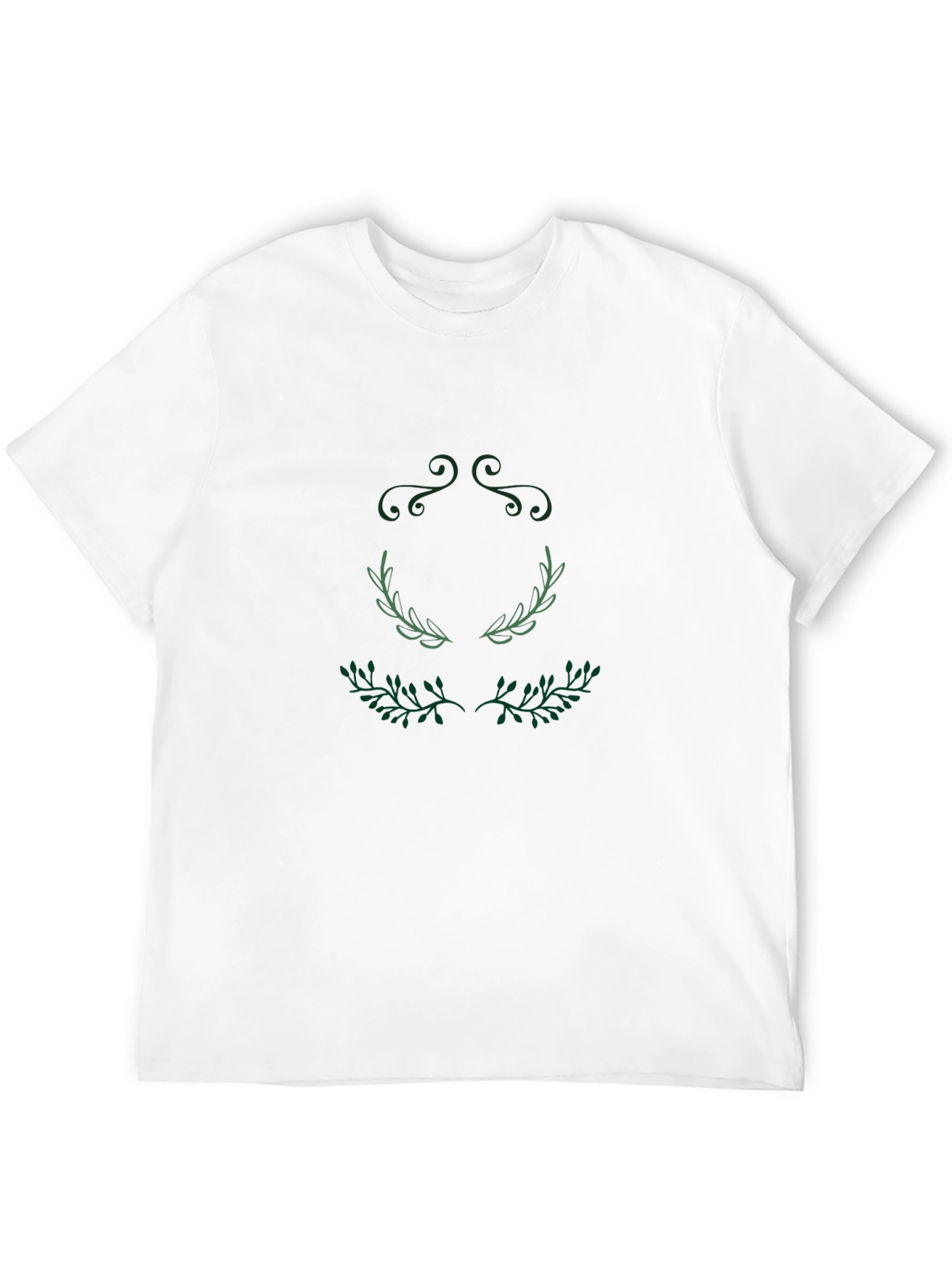 Botanical Laurel Wreath Graphic Tee