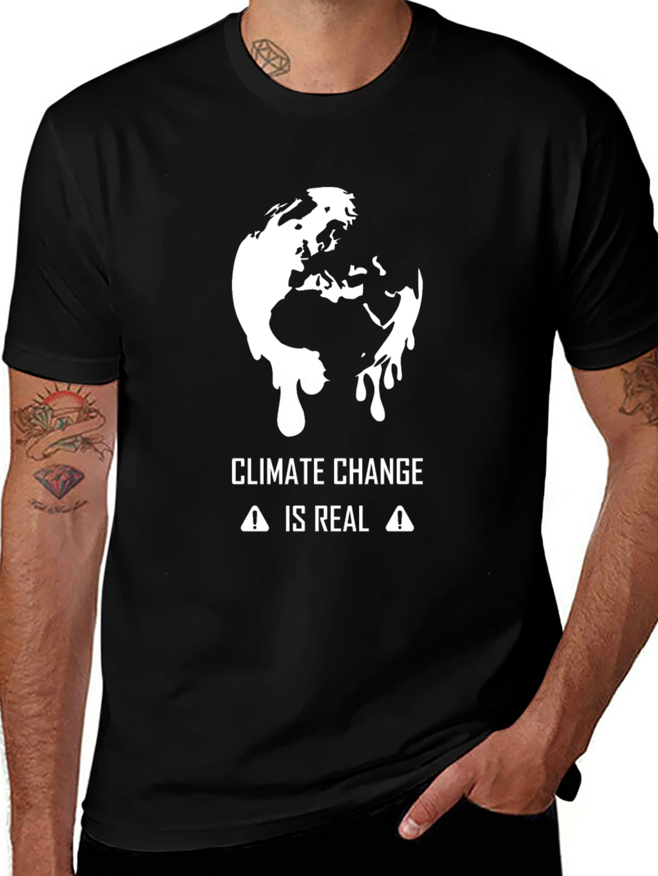 Climate Change Awareness Graphic T-Shirt