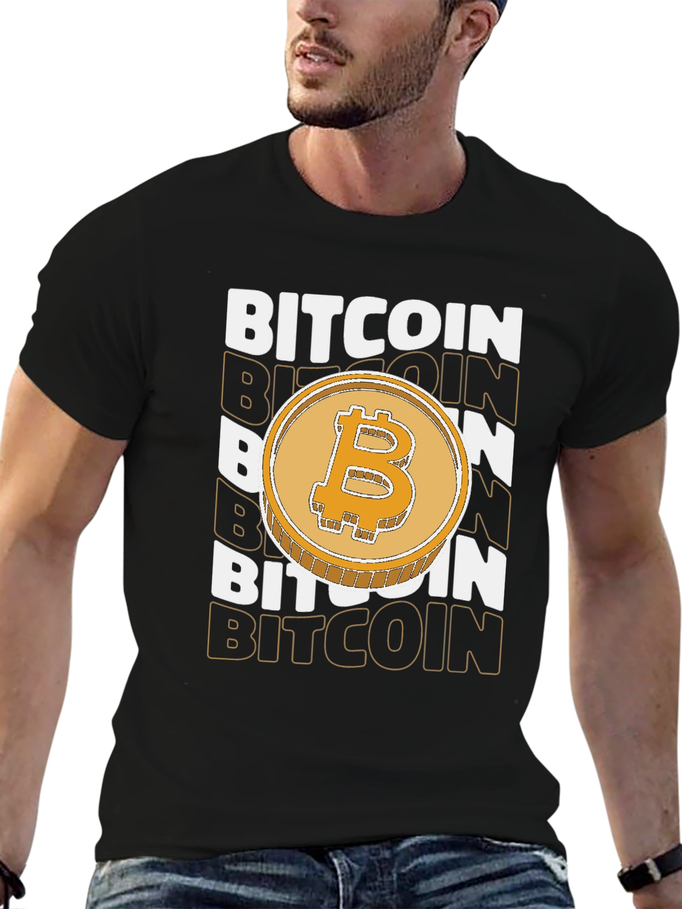 Bitcoin Coin T-Shirt - Crypto Tee for HODLers