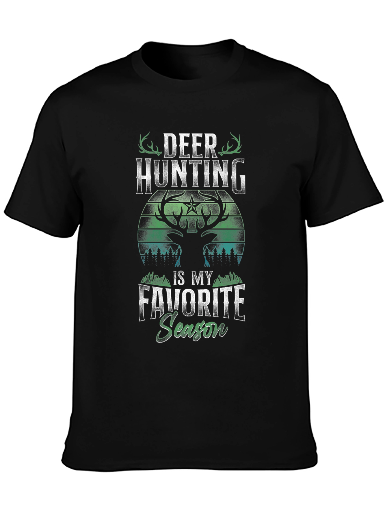 Deer Hunting Favorite Season Graphic Tee