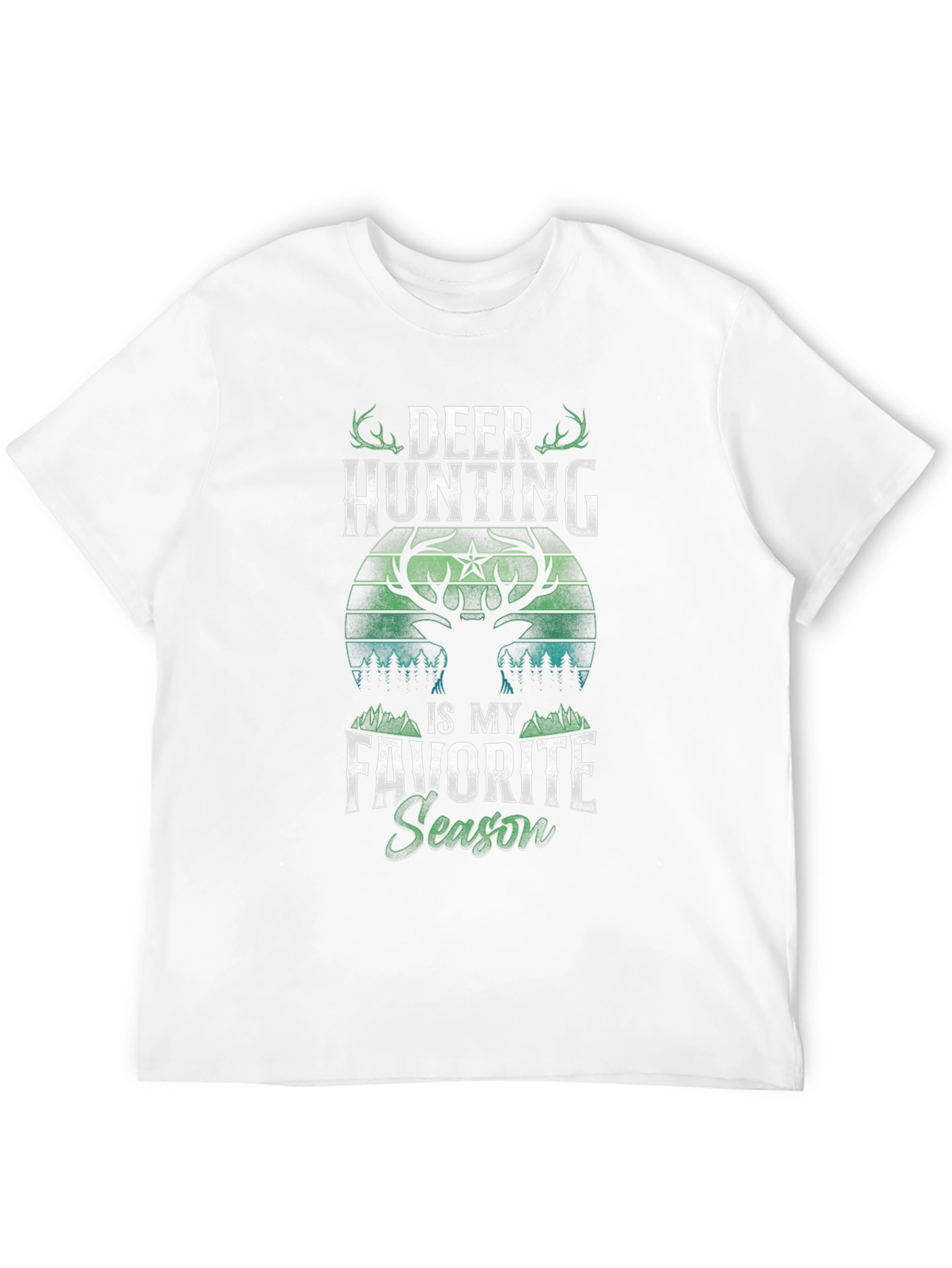 Deer Hunting Favorite Season Graphic Tee