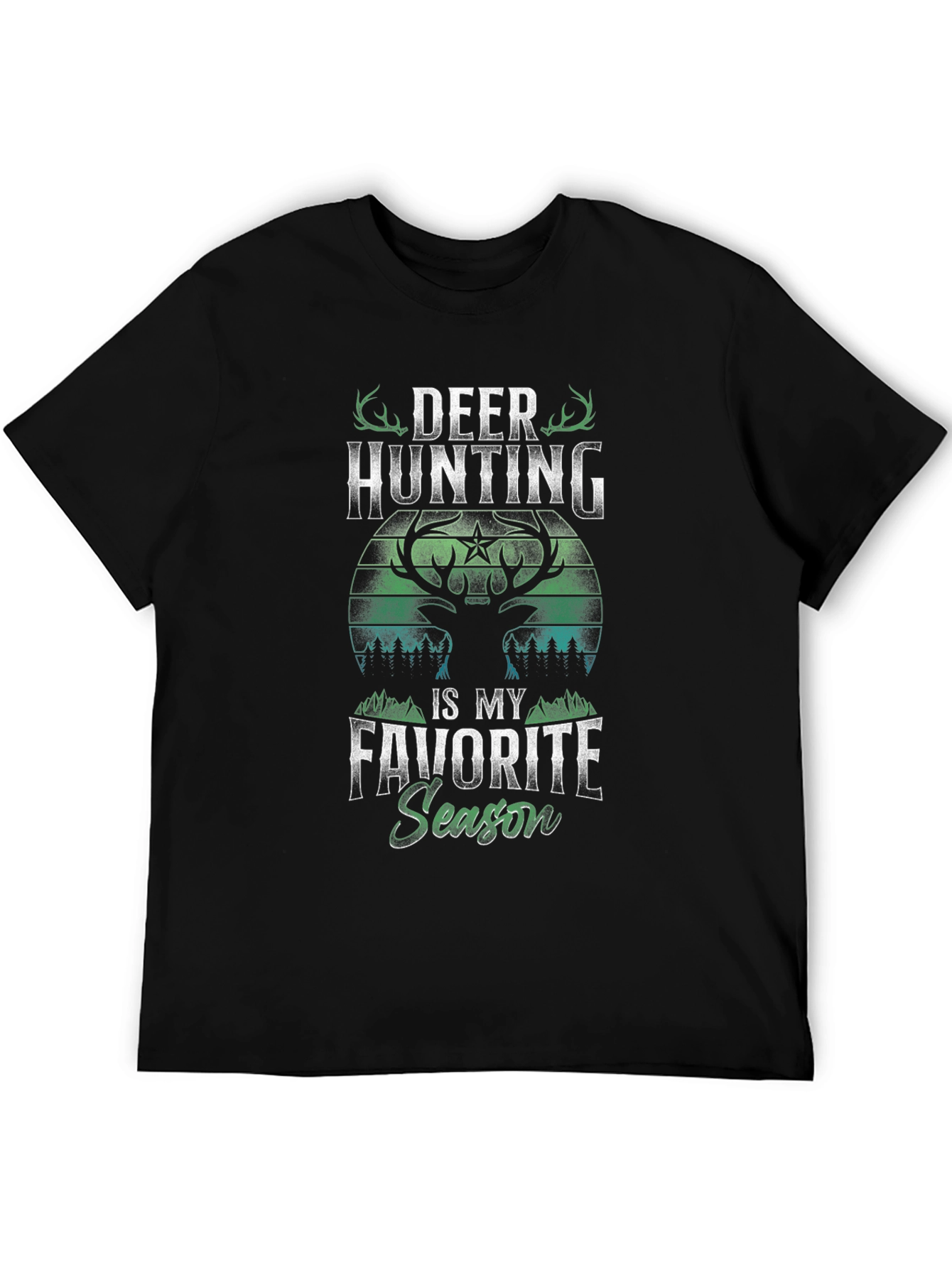 Deer Hunting Favorite Season Graphic Tee
