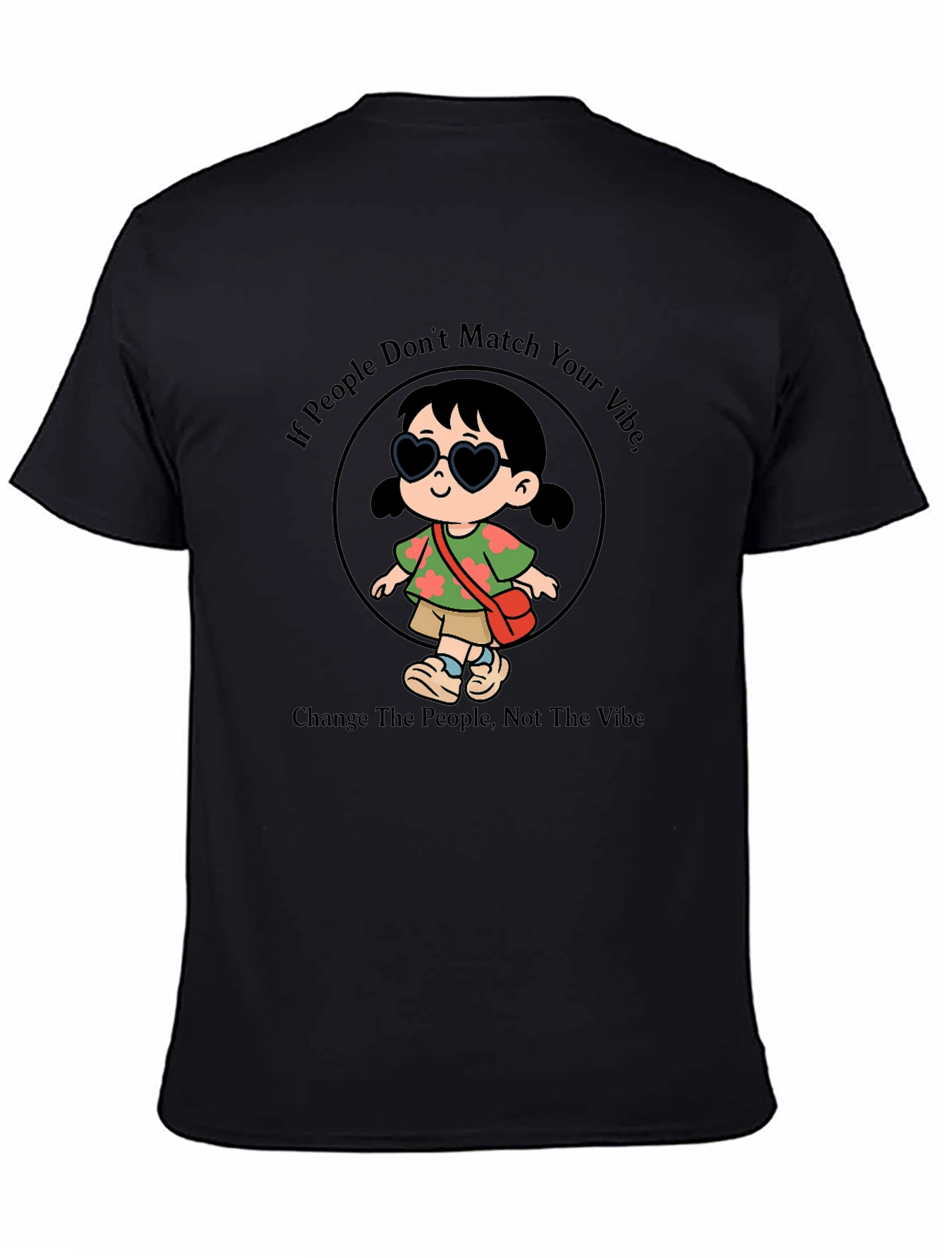 Vibe Graphic Tee - Change People Not The Vibe