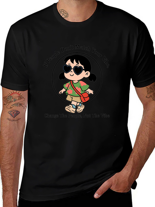 Vibe Graphic Tee - Change People Not The Vibe