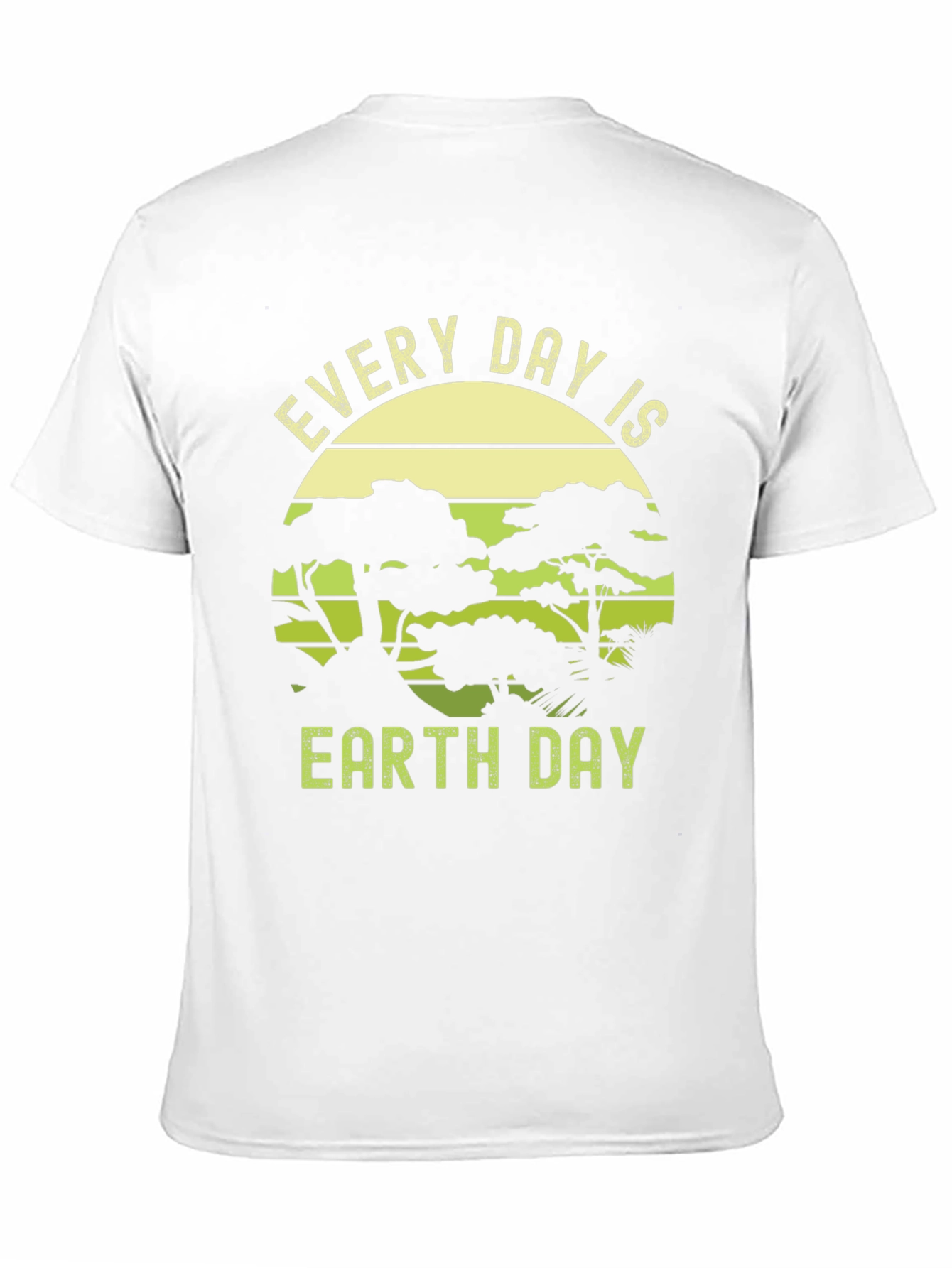 Every Day is Earth Day Black Graphic Tee