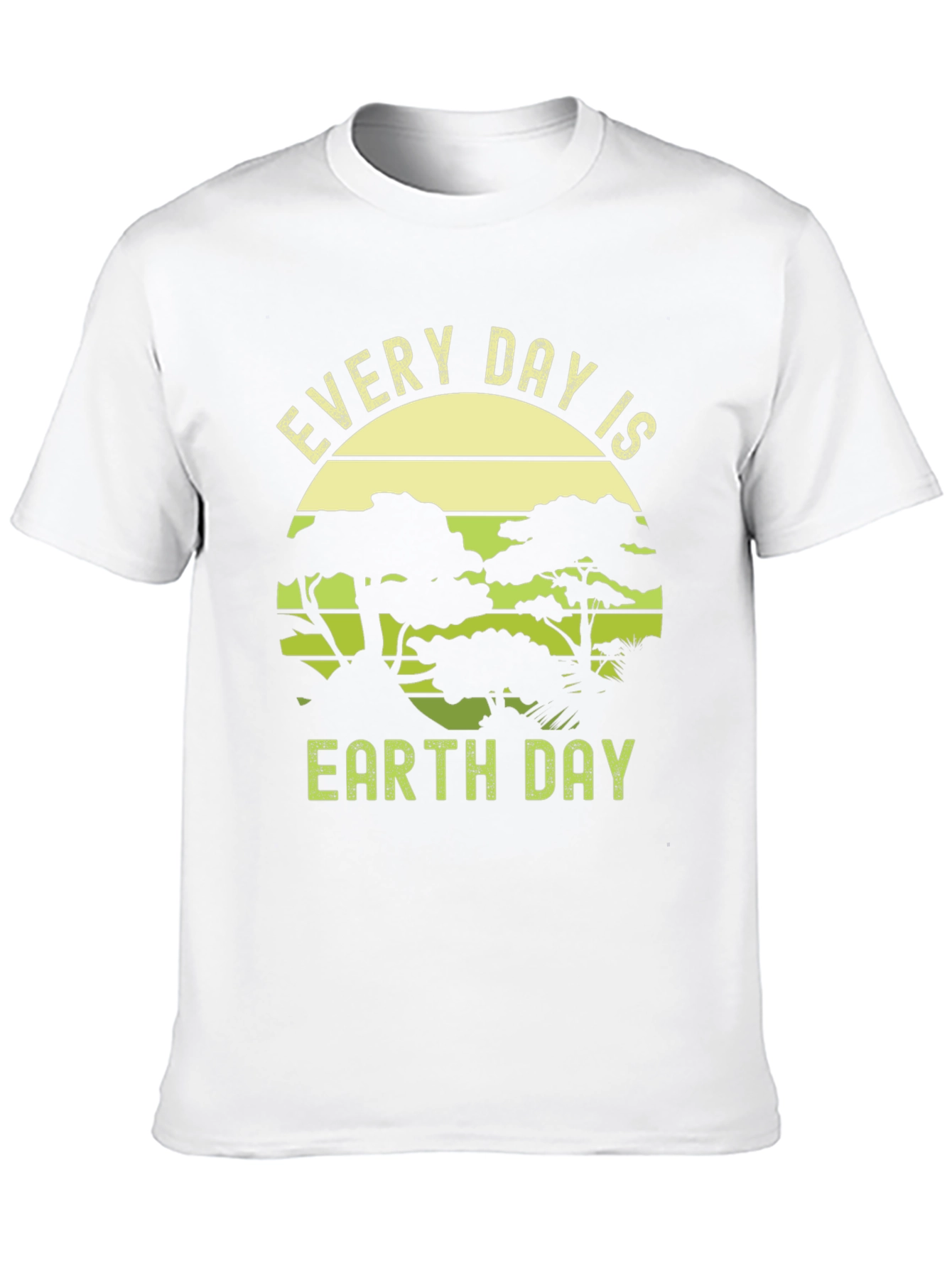 Every Day is Earth Day Black Graphic Tee