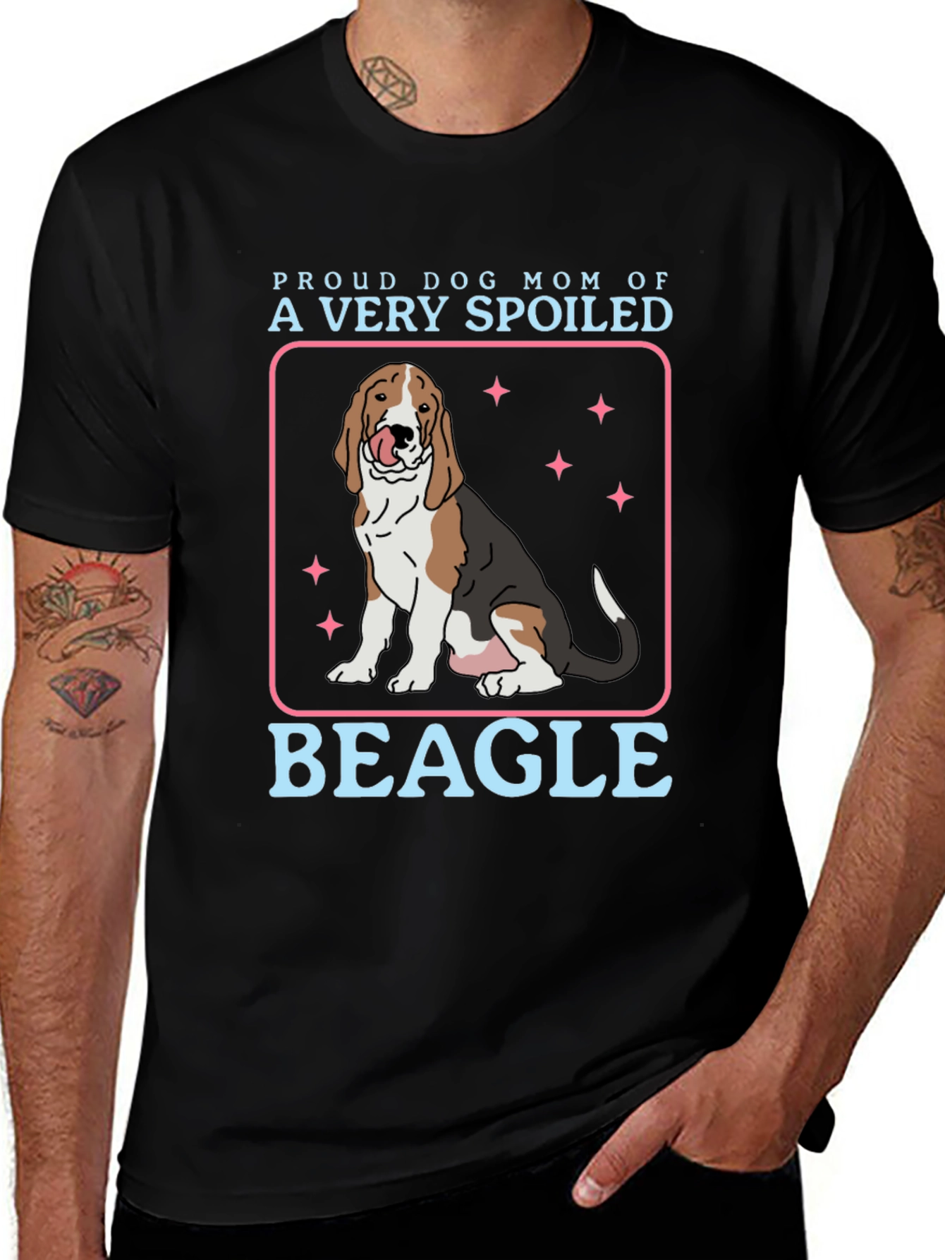 Proud Dog Mom Beagle T-Shirt